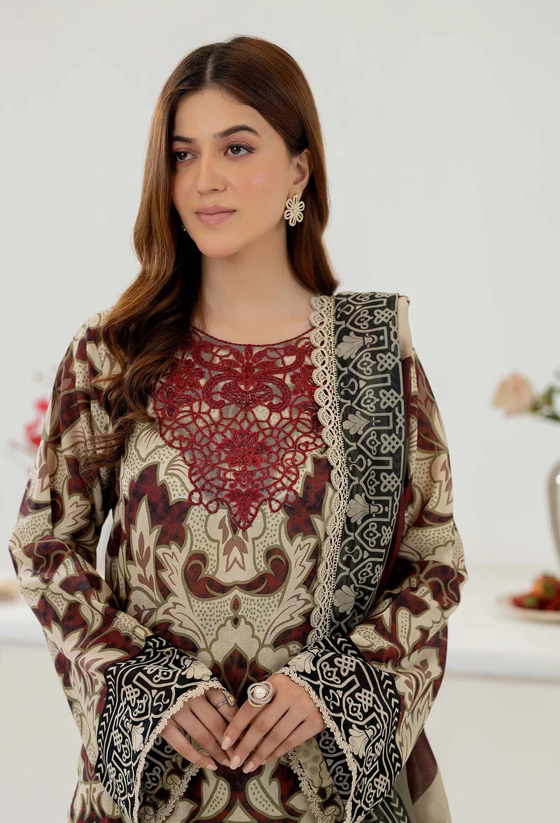 ADNAN LIBIES STITCHED 3PC