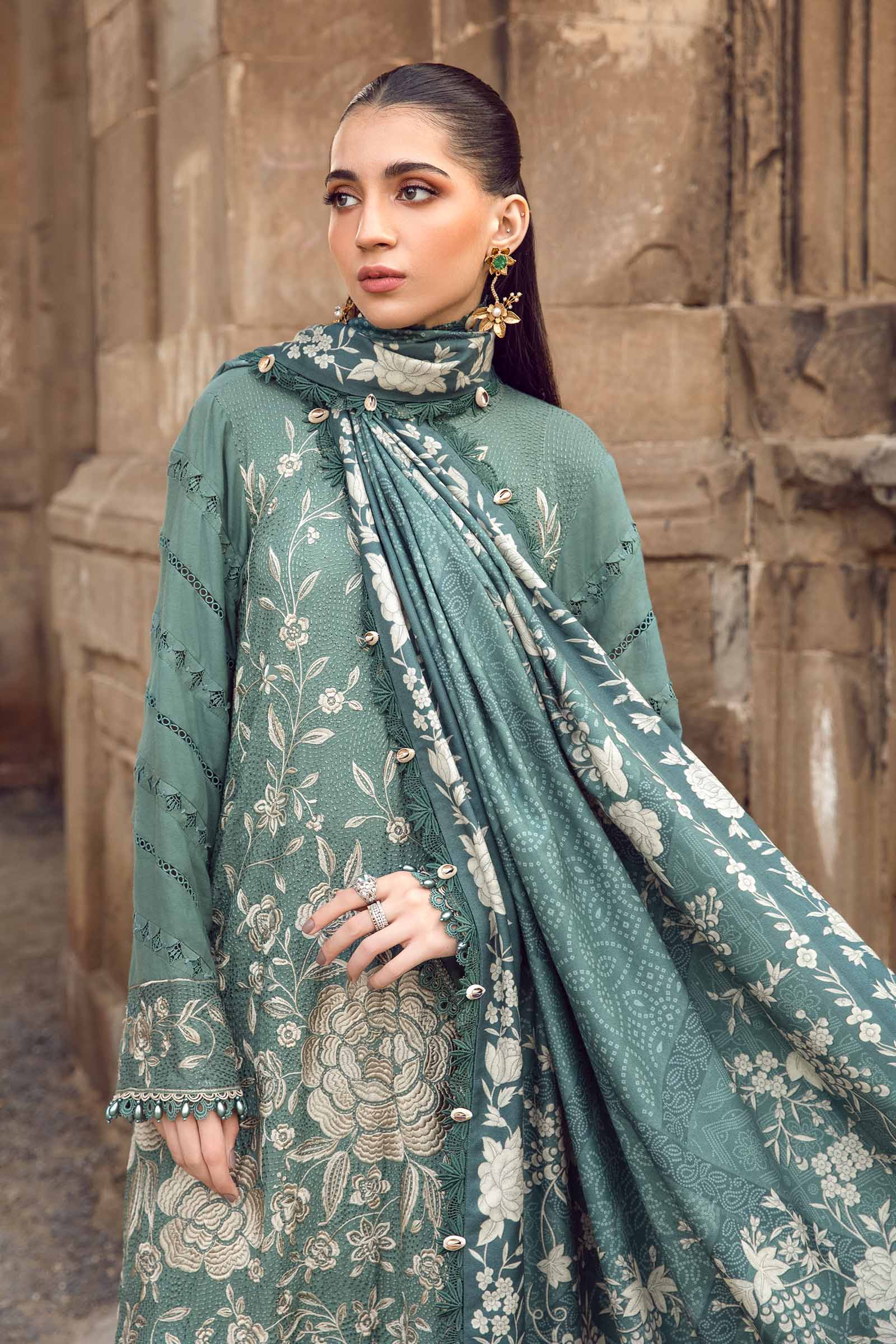 Printed Linen Collection - Maria B - 003