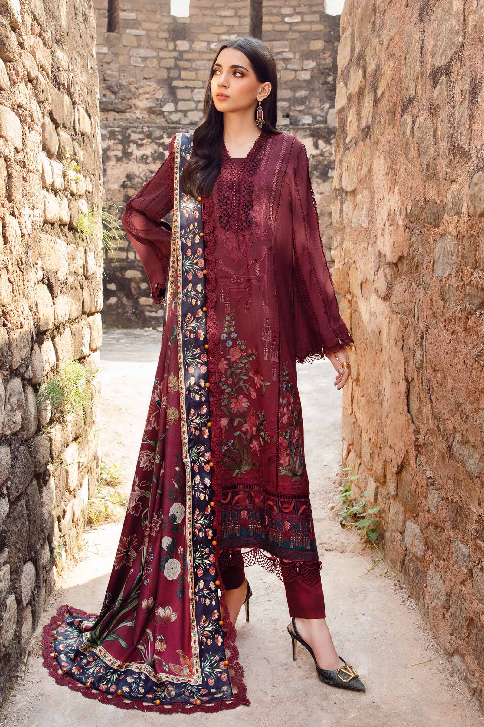 Printed Linen Collection - Maria B - 005