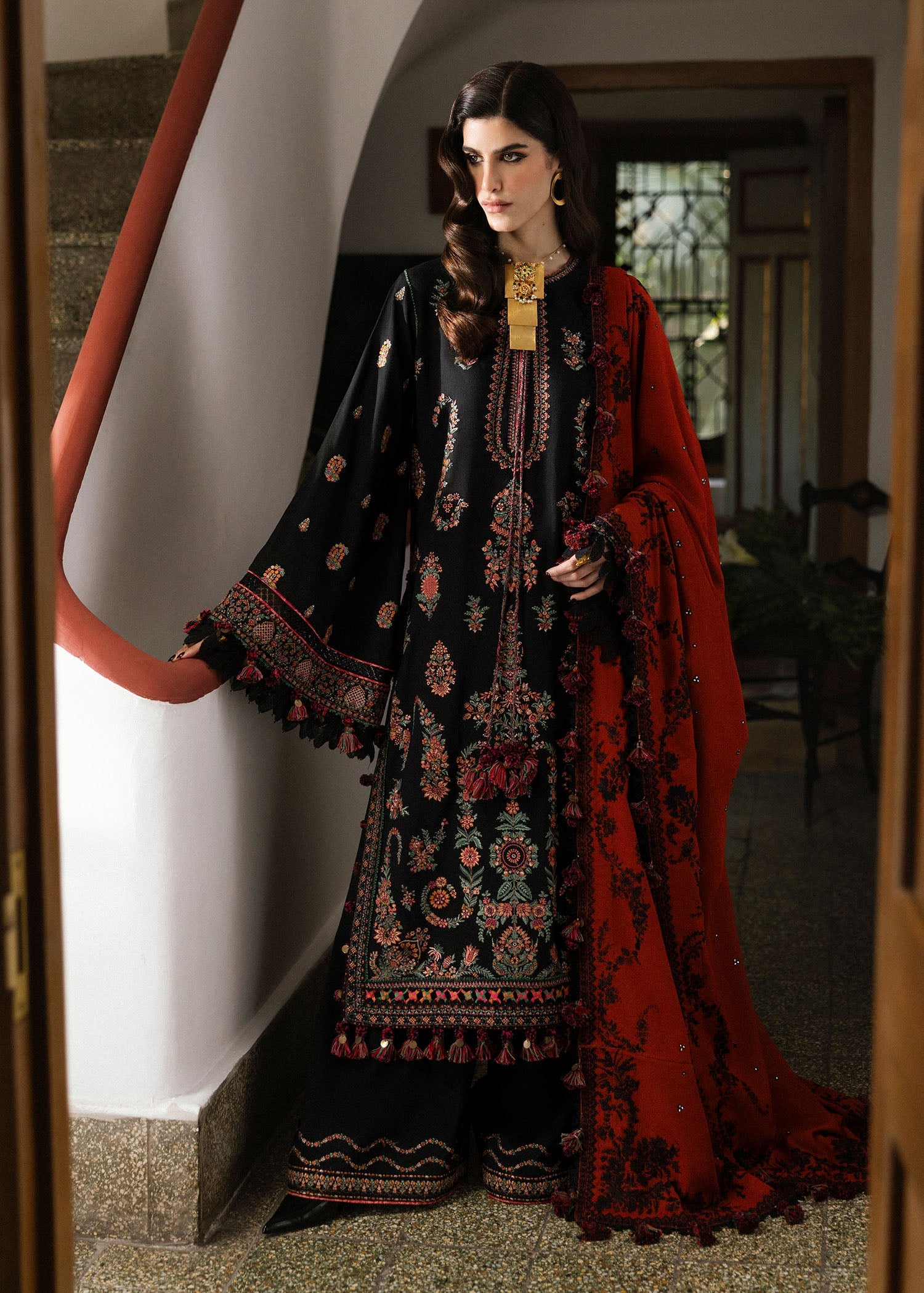 KARANDI A/W'24 Collection - Hussain Rehar - 01