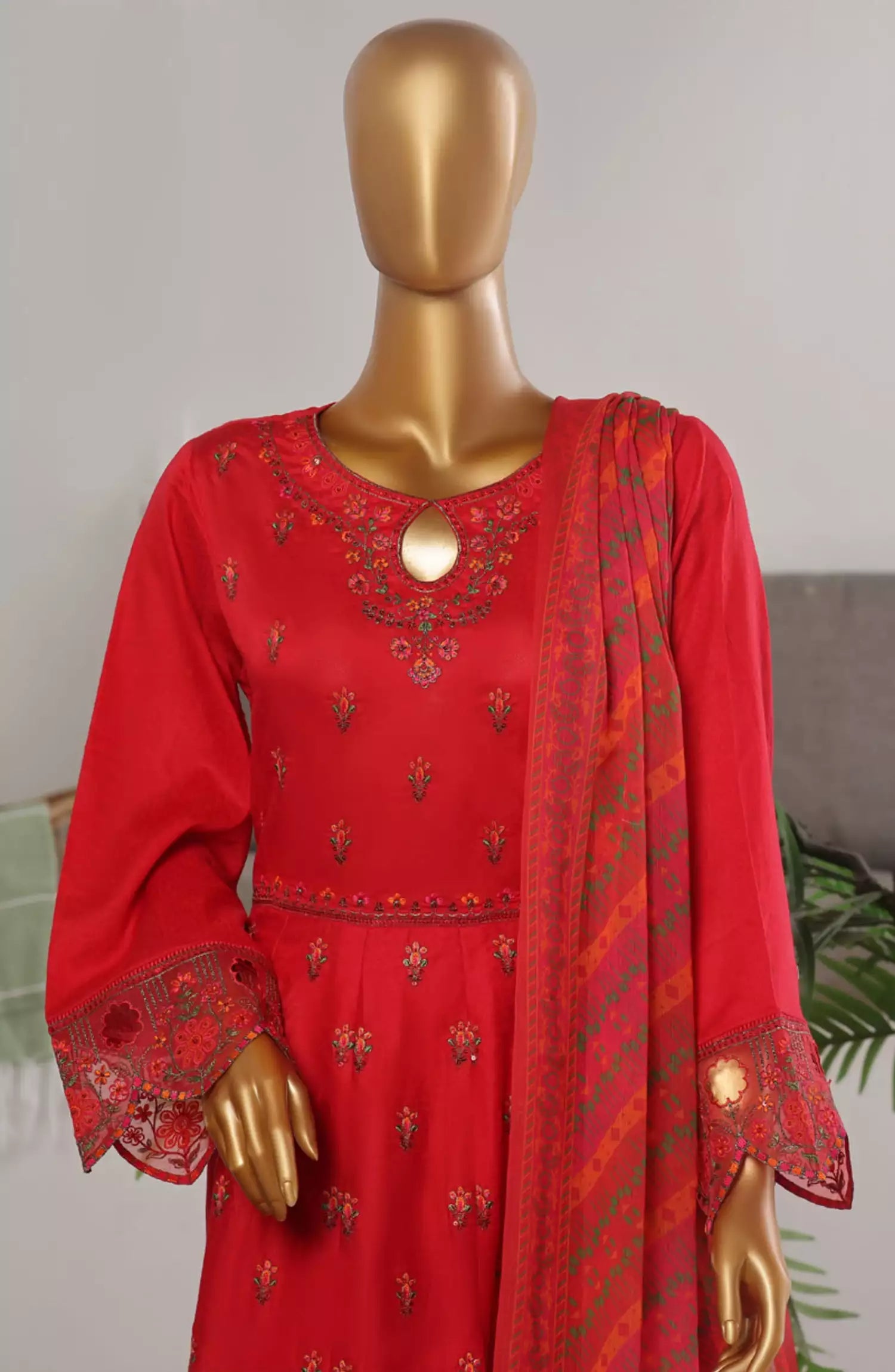 Bin Saeed Embroidered Frocks Jacquard Festive Collection (13)