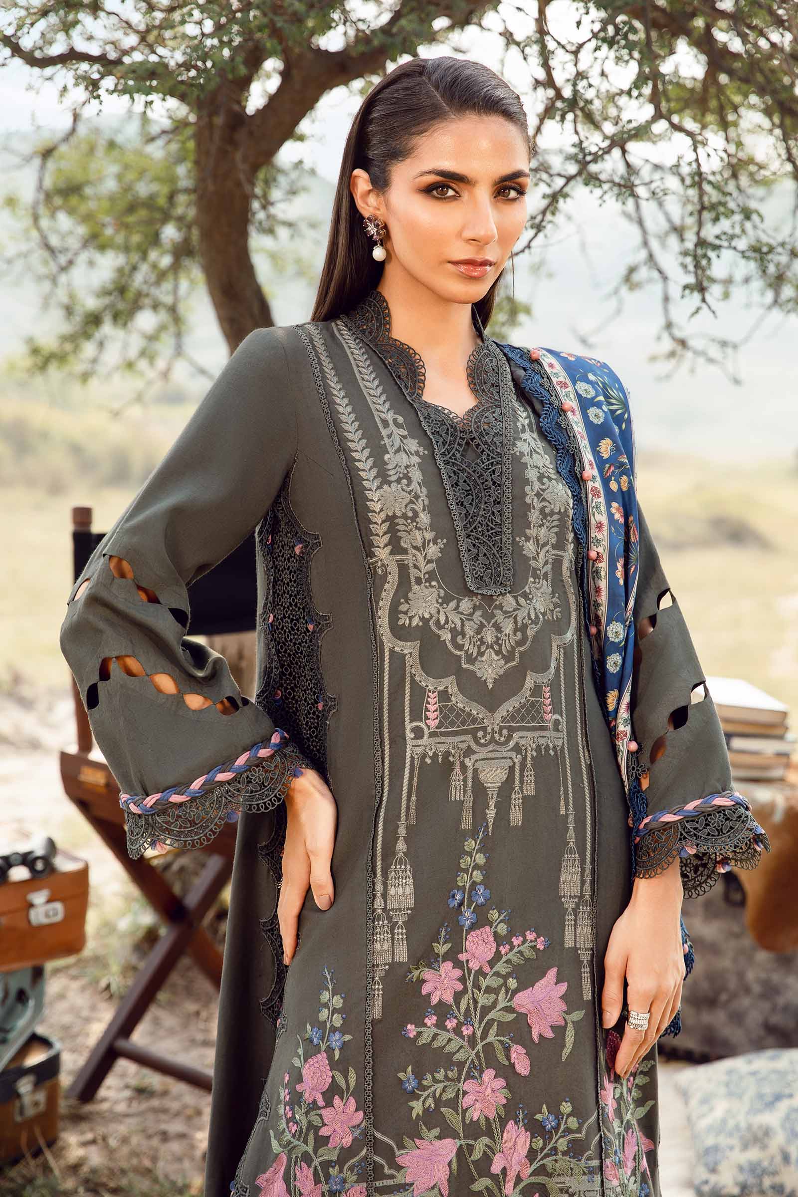 Printed Linen Collection - Maria B - 001