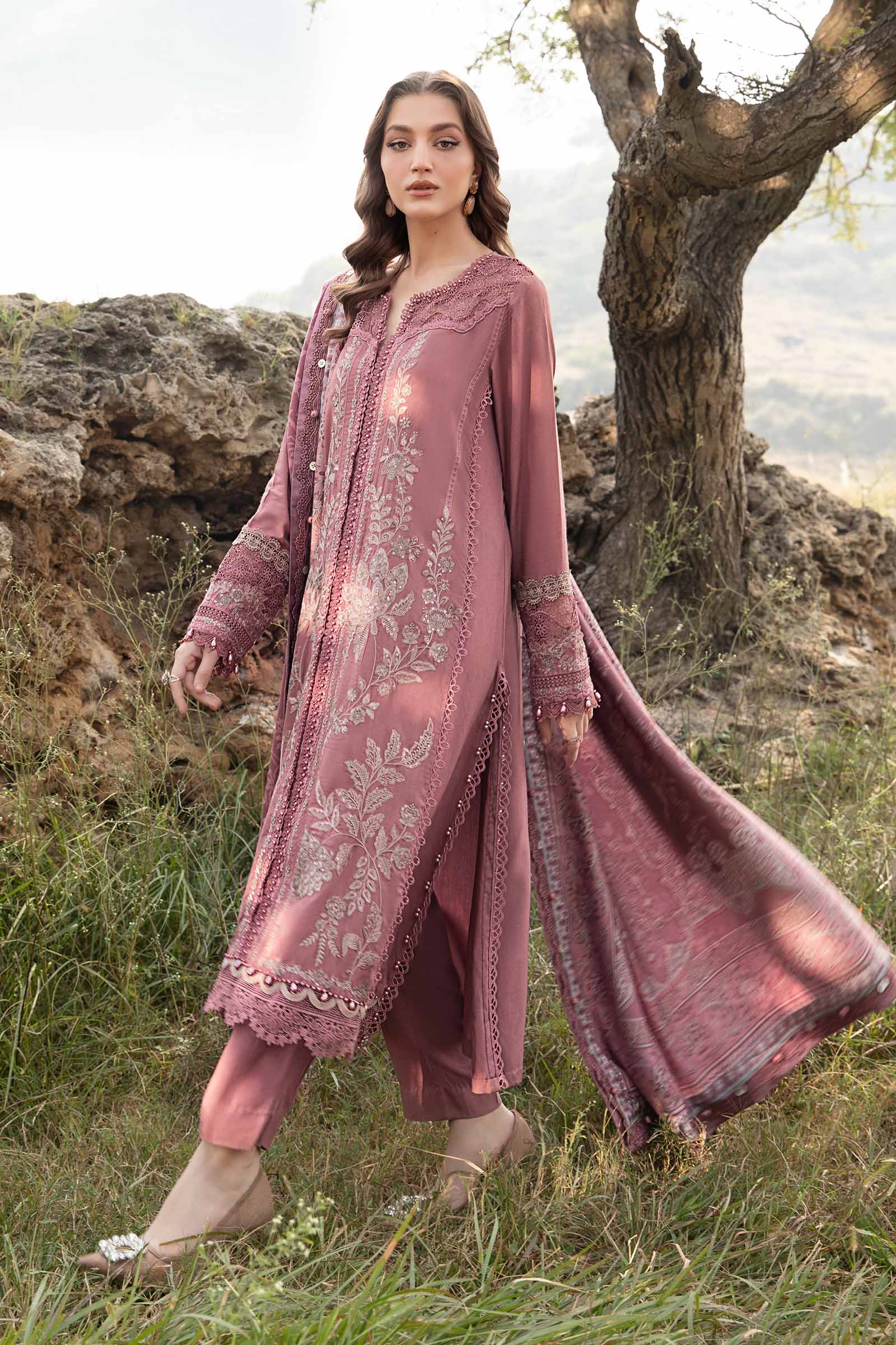 Printed Linen Collection - Maria B - 009