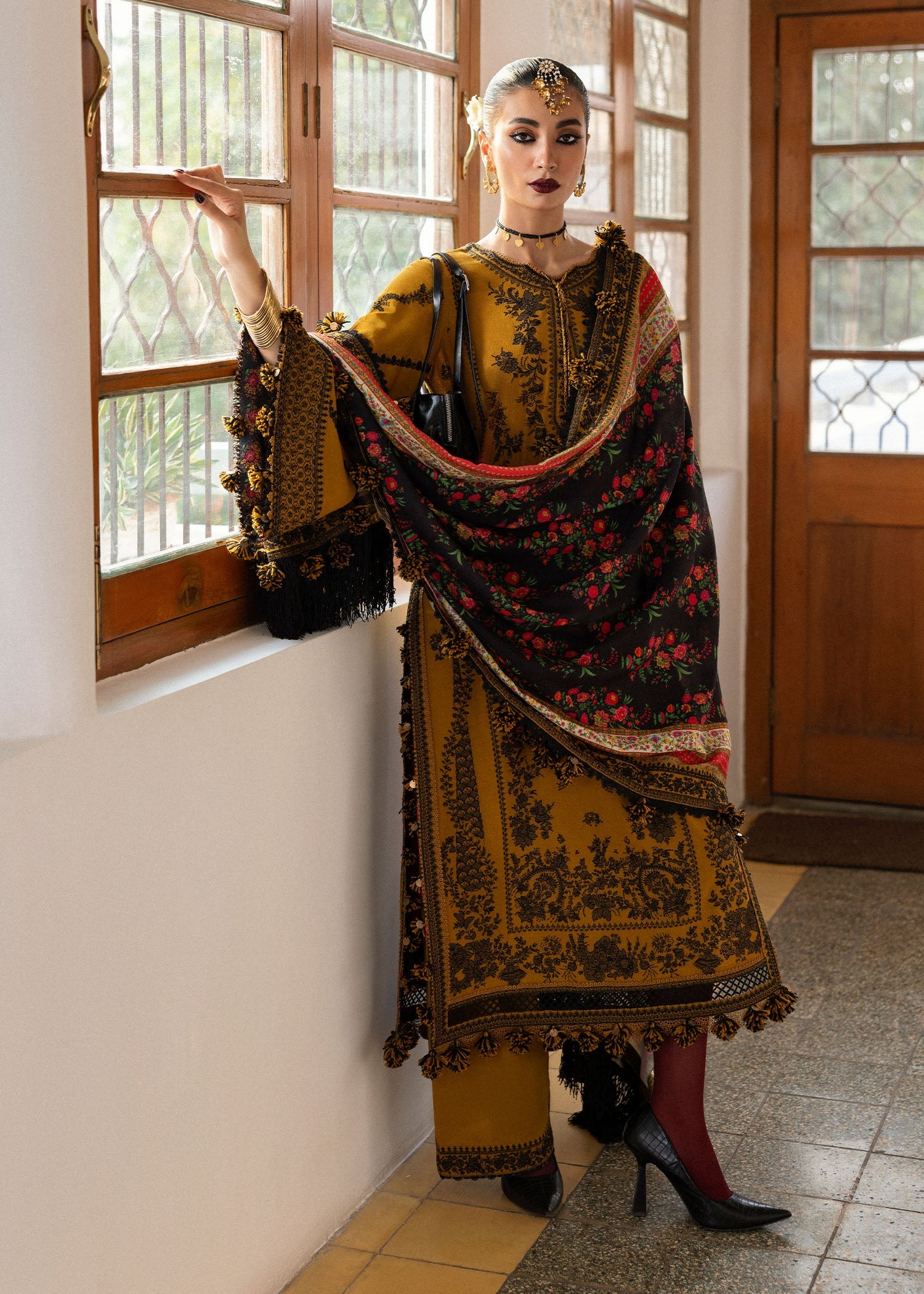 KARANDI A/W'24 Collection - Hussain Rehar - 10