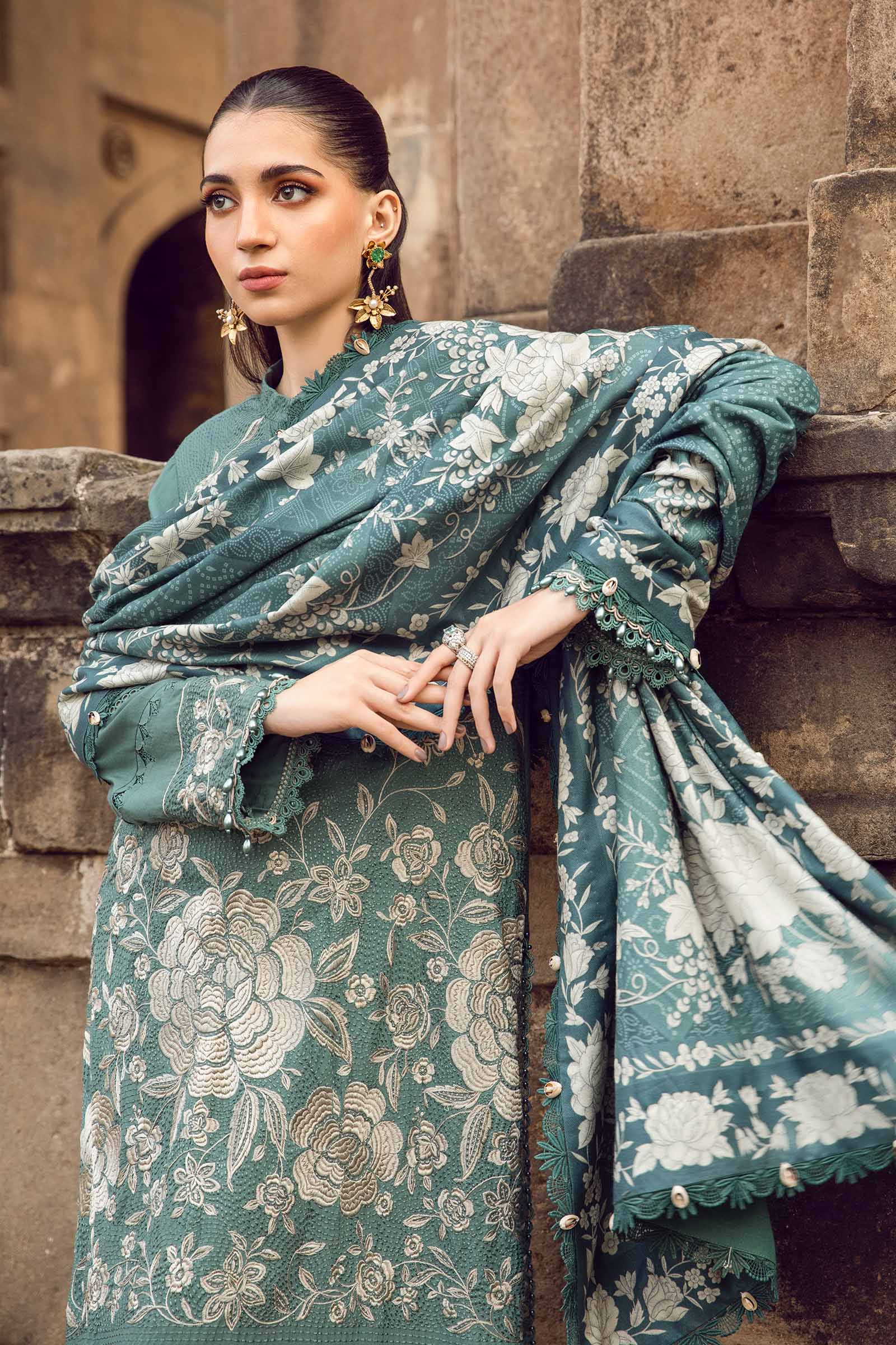 Printed Linen Collection - Maria B - 003