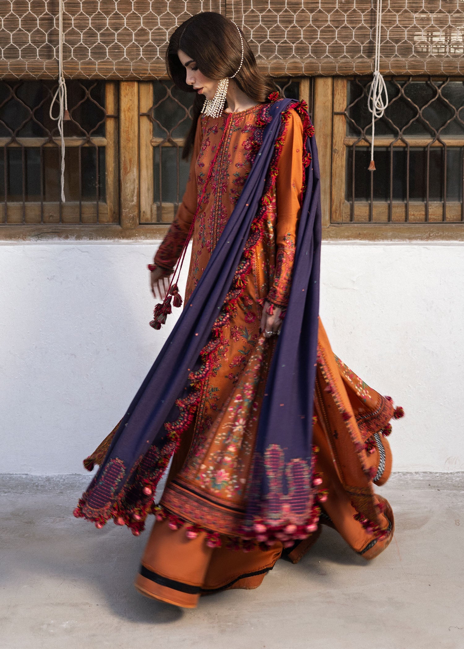 KARANDI A/W'24 Collection - Hussain Rehar - 12