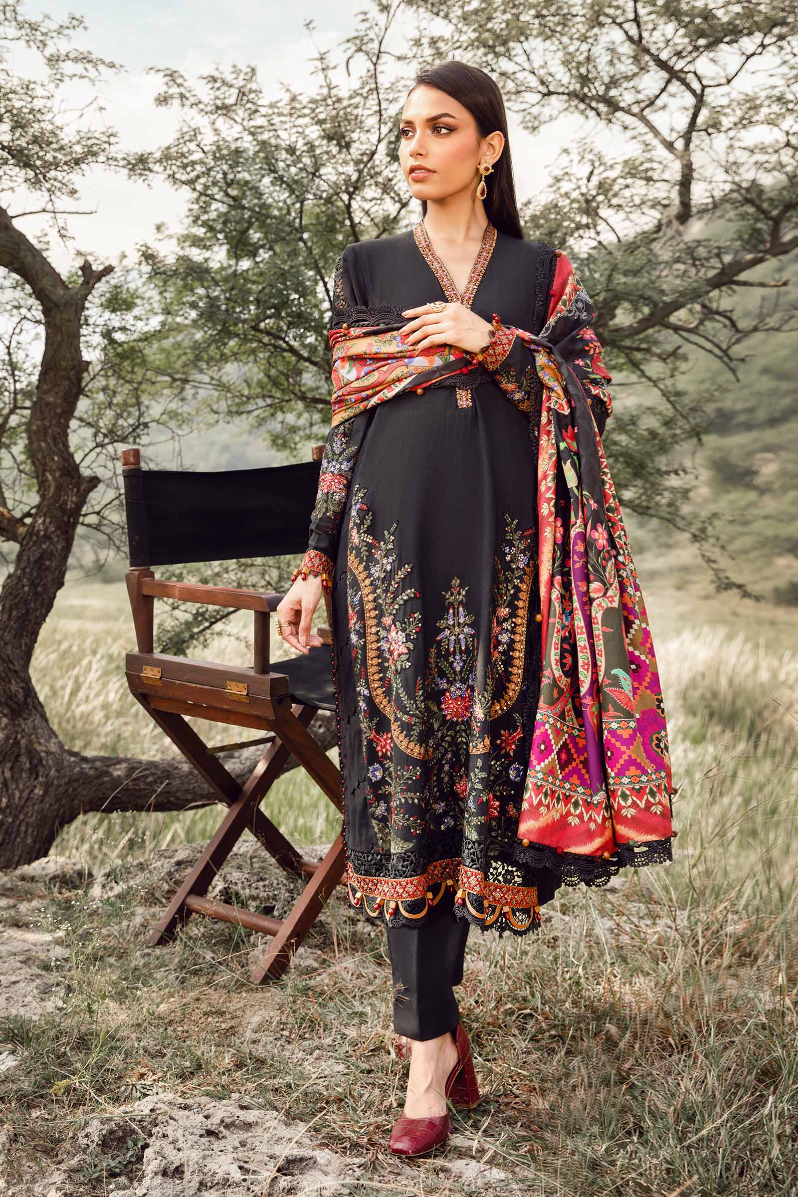 Printed Linen Collection - Maria B - 002