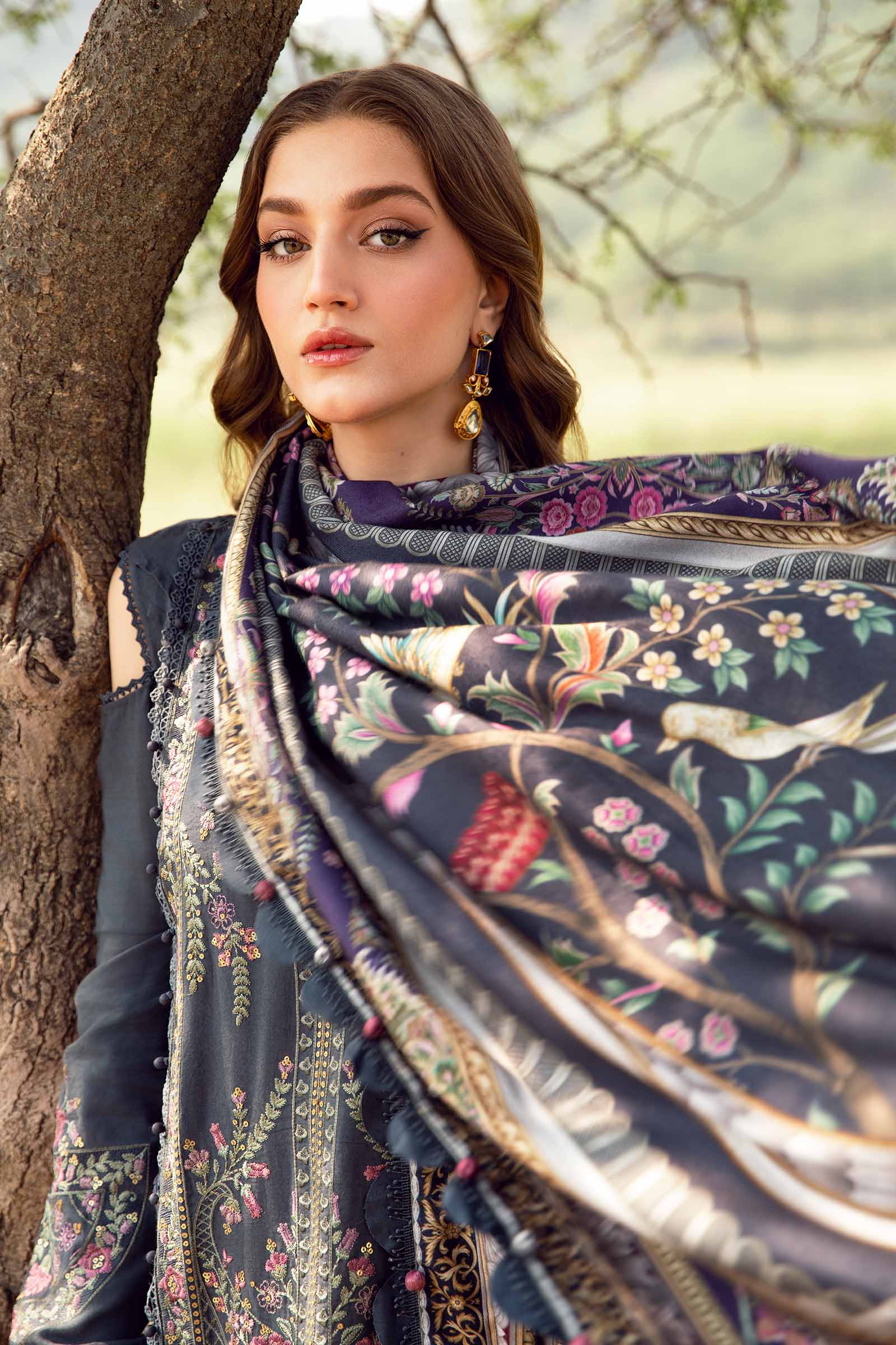 Printed Linen Collection - Maria B - 013