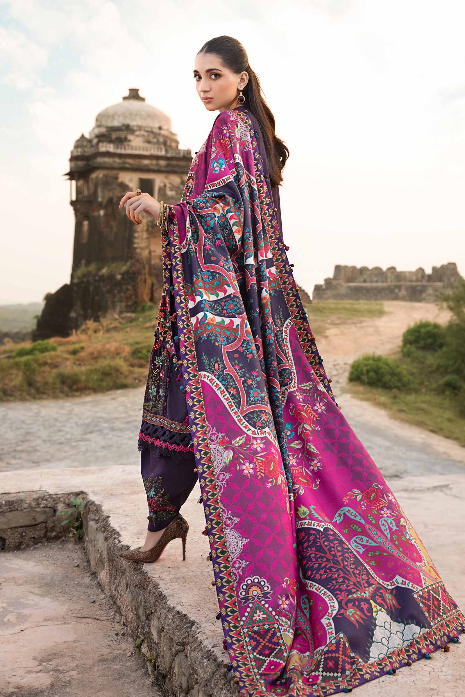 Printed Linen Collection - Maria B - 006