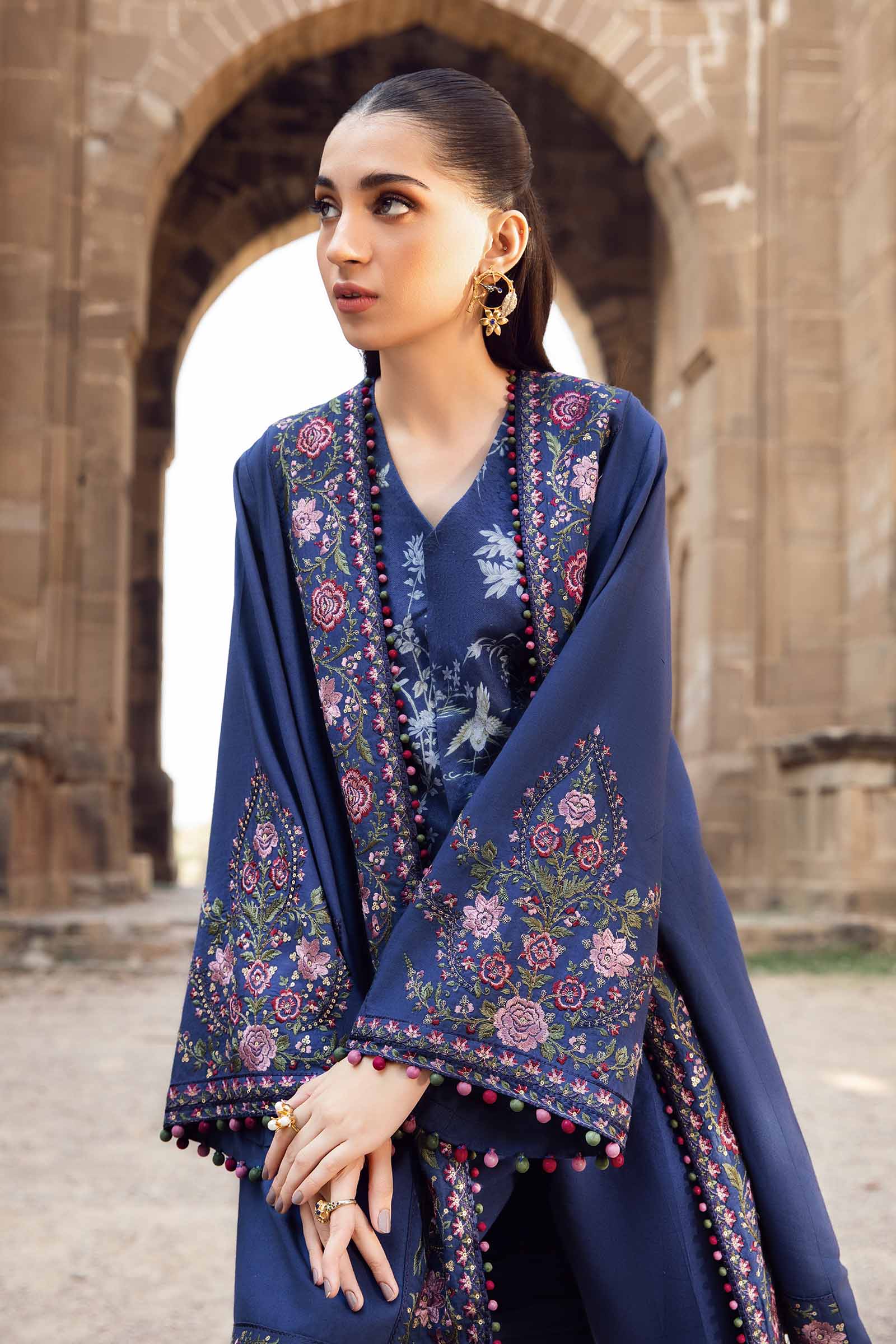 Printed Linen Collection - Maria B - 011