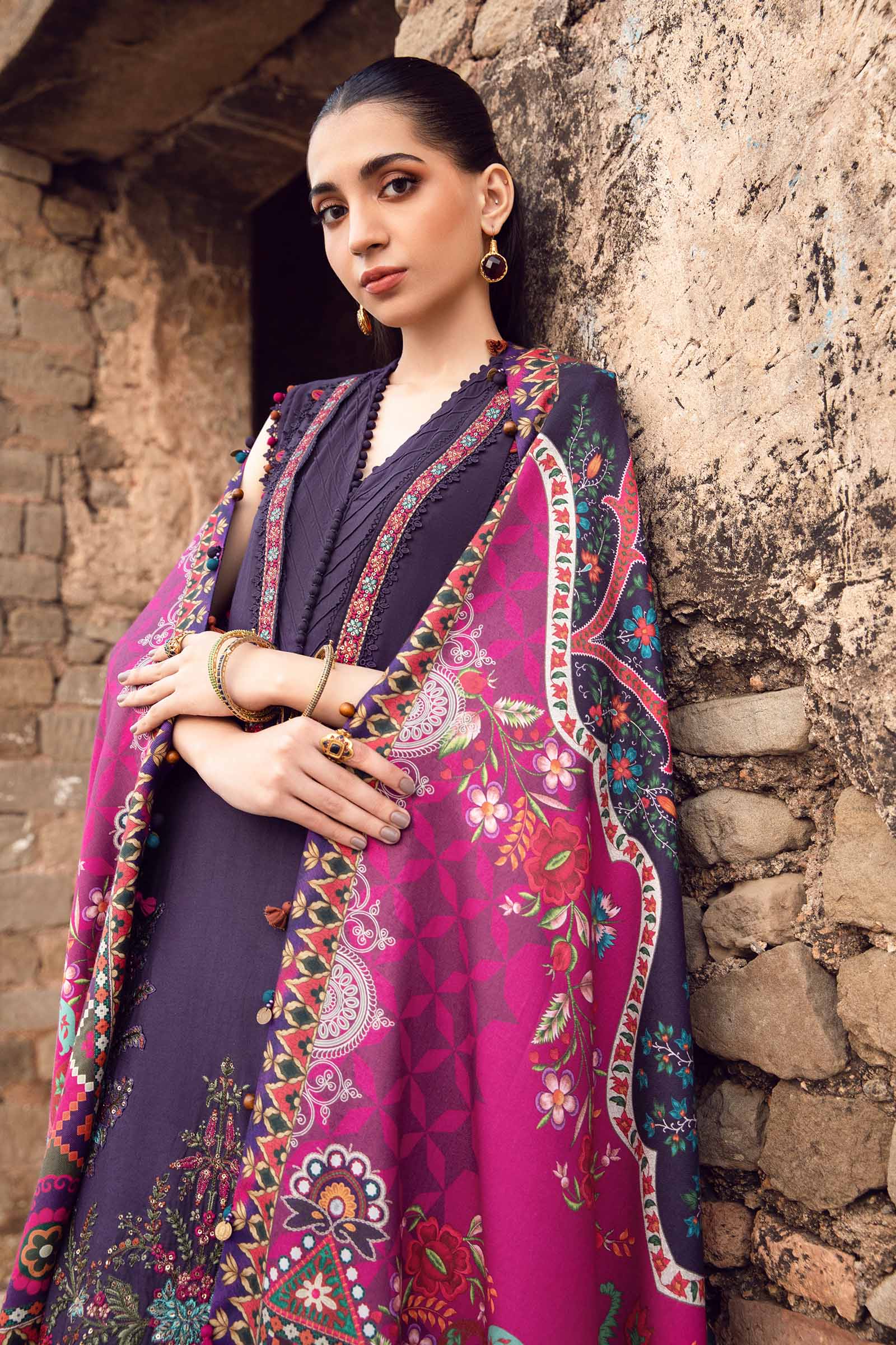 Printed Linen Collection - Maria B - 006