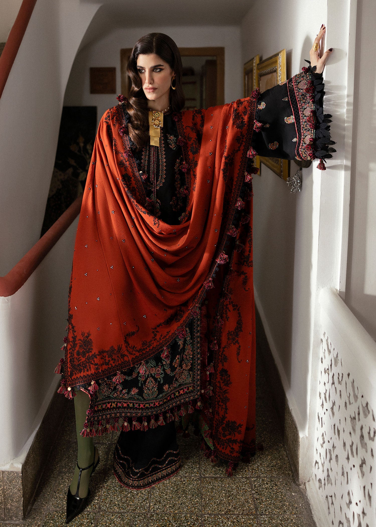 KARANDI A/W'24 Collection - Hussain Rehar - 01