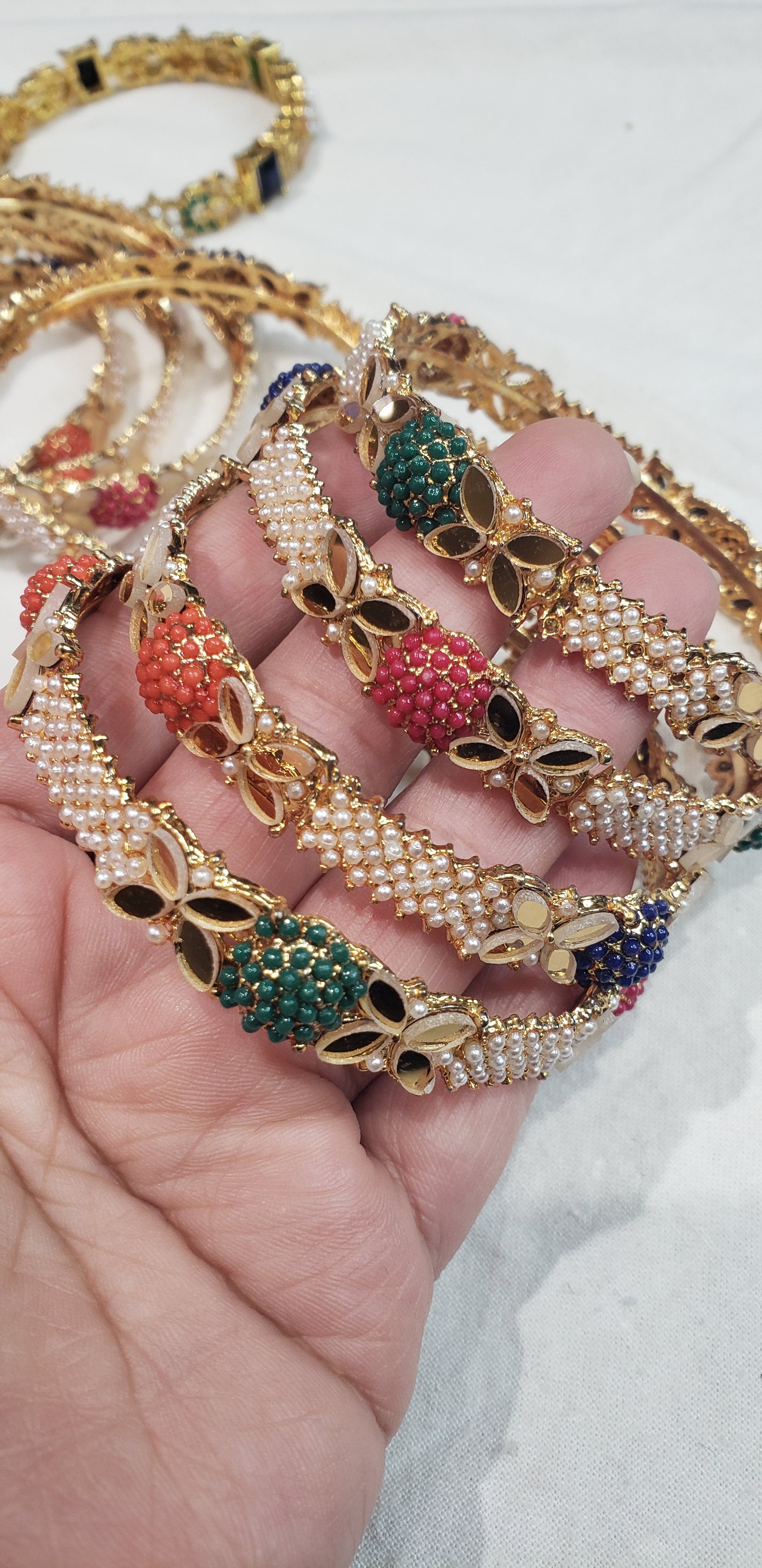 Original Pakistan 4 prices set bangle .