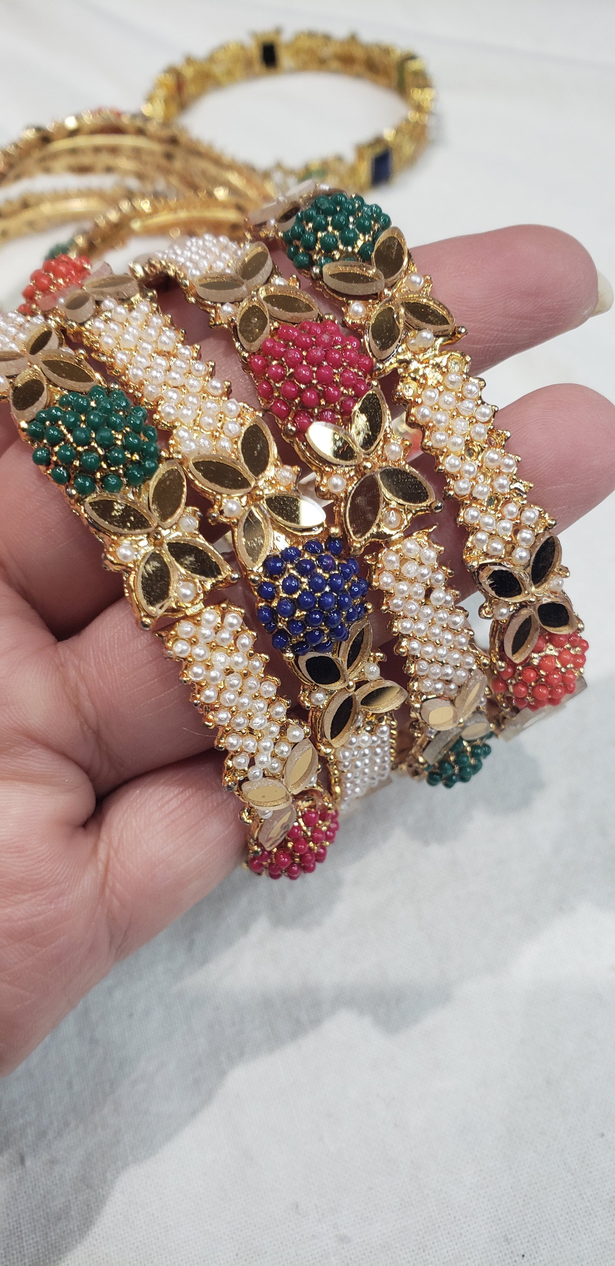 Original Pakistan 4 prices set bangle .