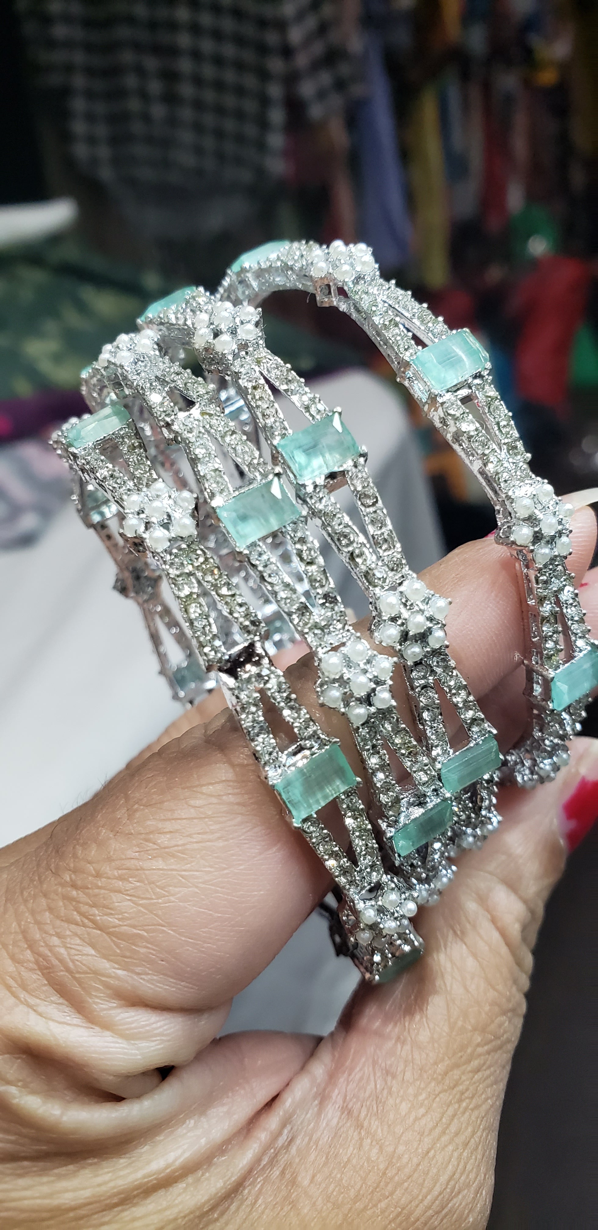 Originally Pakistani 4 piece set bangles.