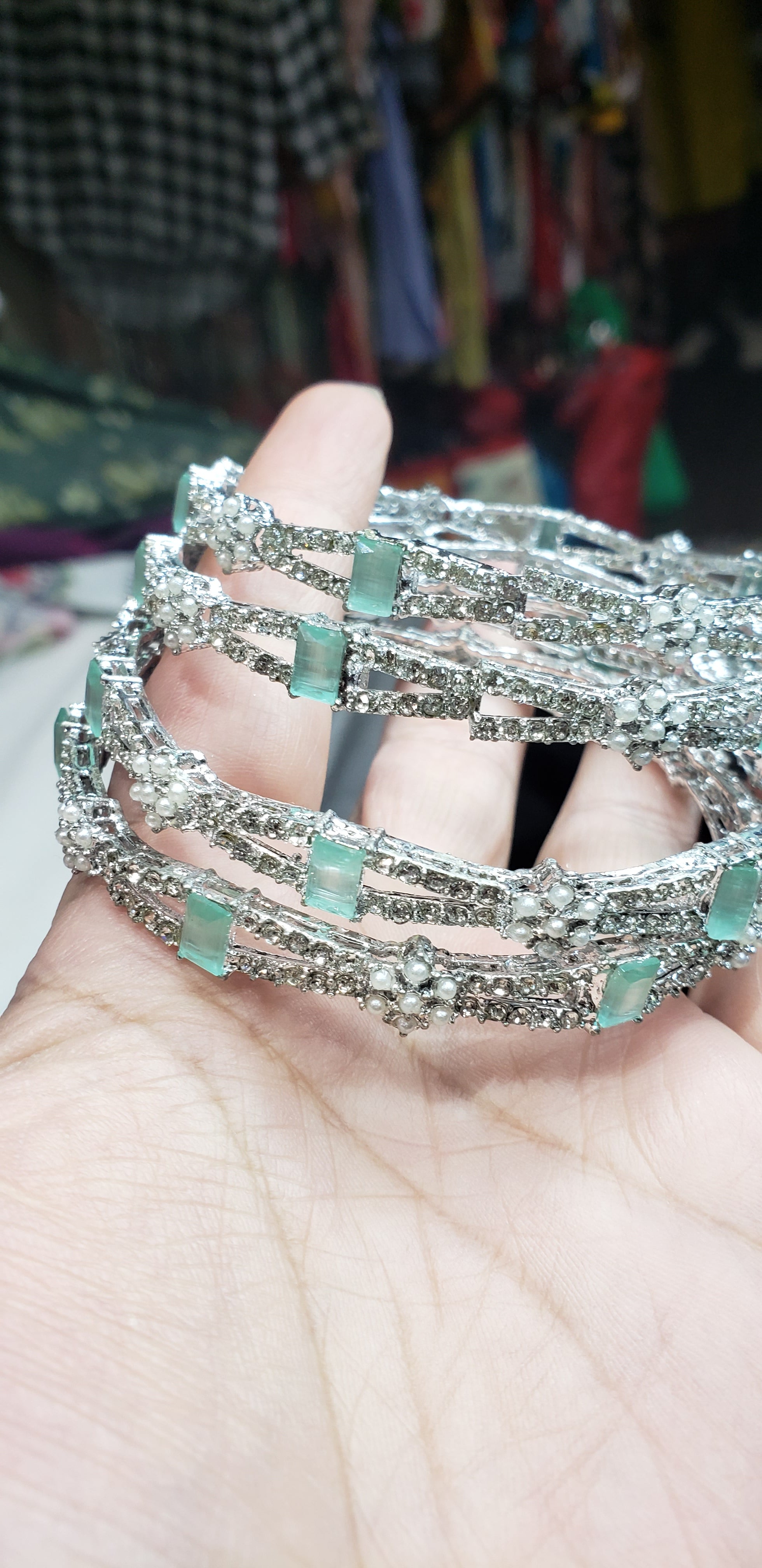 Originally Pakistani 4 piece set bangles.