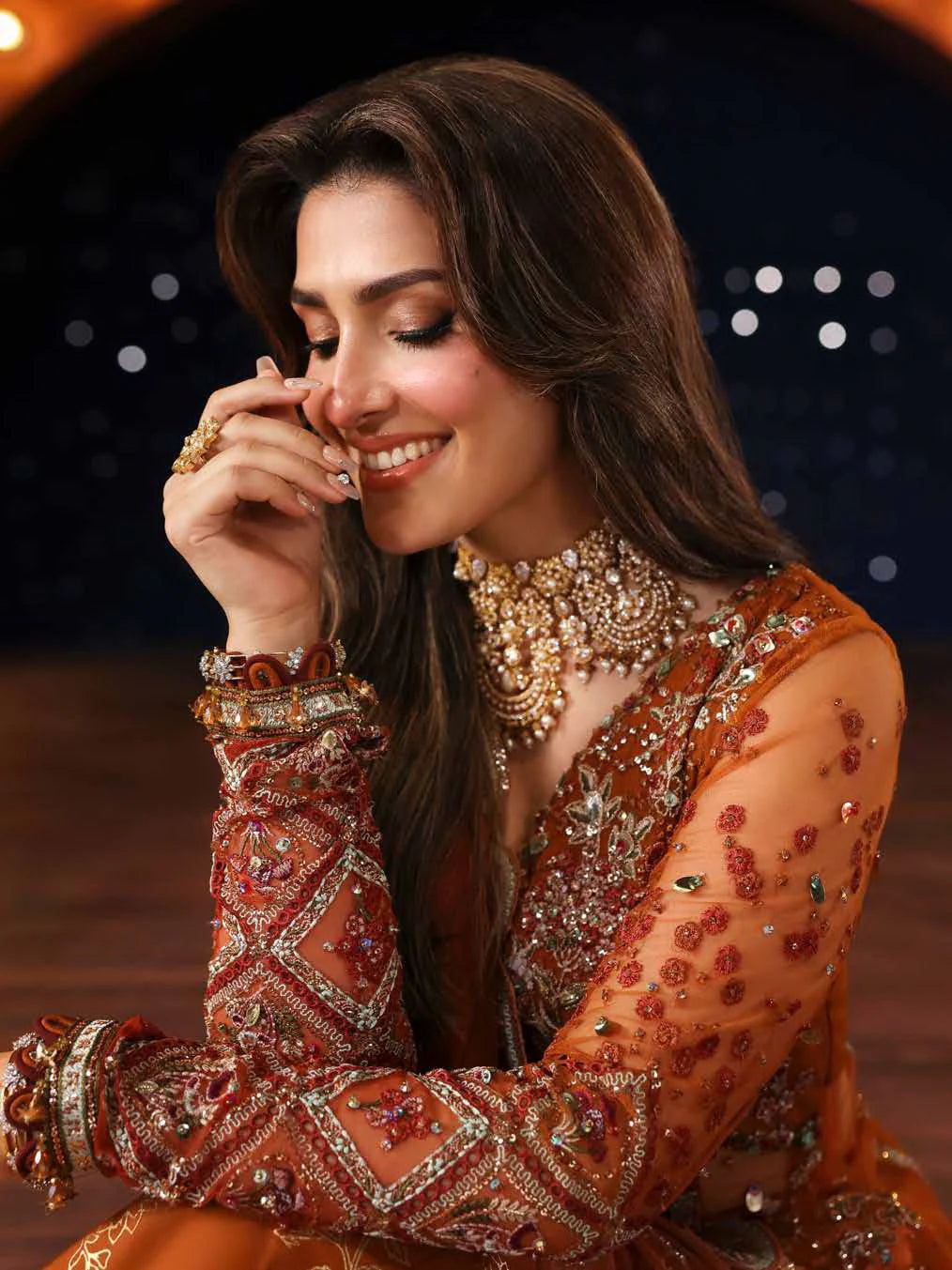 Nureh Jhoomro Custom Stitched 3Pc Suit NL-80A