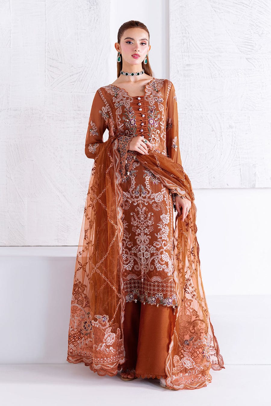Ramsha Arzoo chifoon collection U-208