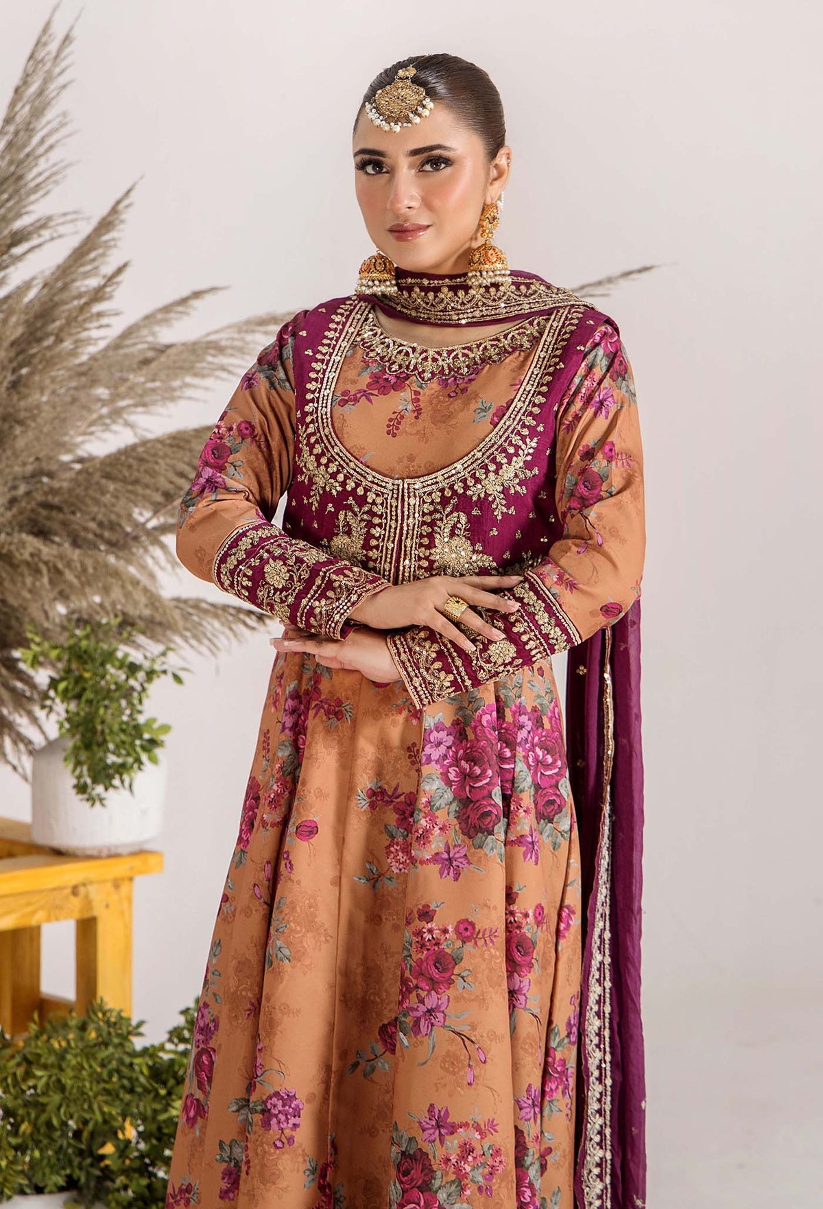 ADNAN'S LIBAS LUXURY LONG MAXI GOWN STYLE