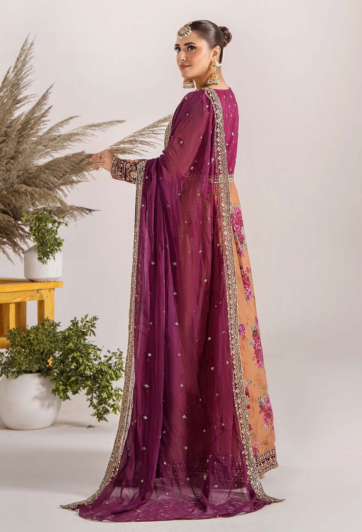 ADNAN'S LIBAS LUXURY LONG MAXI GOWN STYLE