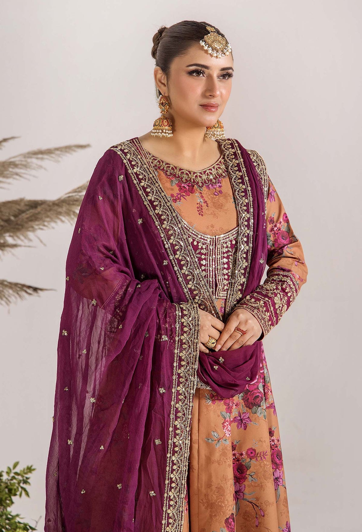 ADNAN'S LIBAS LUXURY LONG MAXI GOWN STYLE