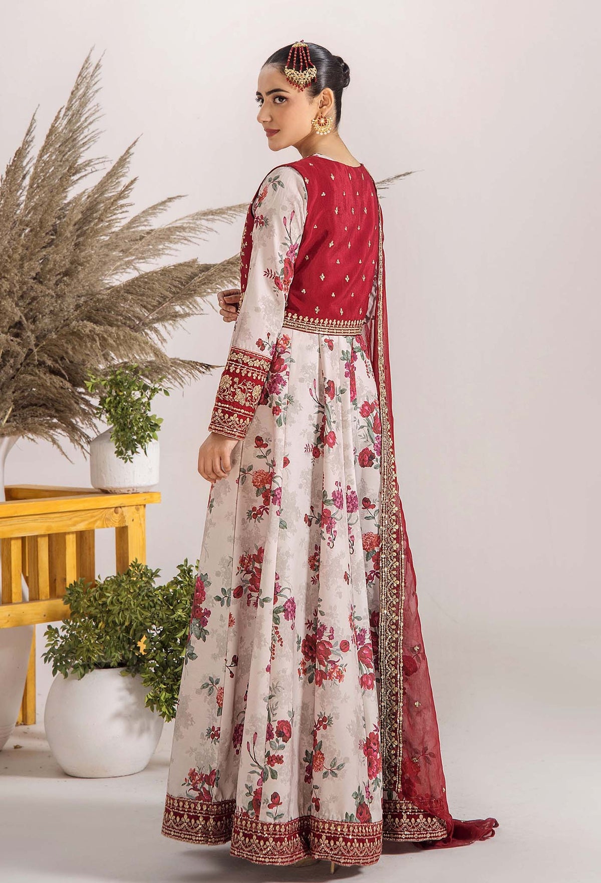 ADNAN'S LIBAS LUXURY LONG MAXI GOWN STYLE.
