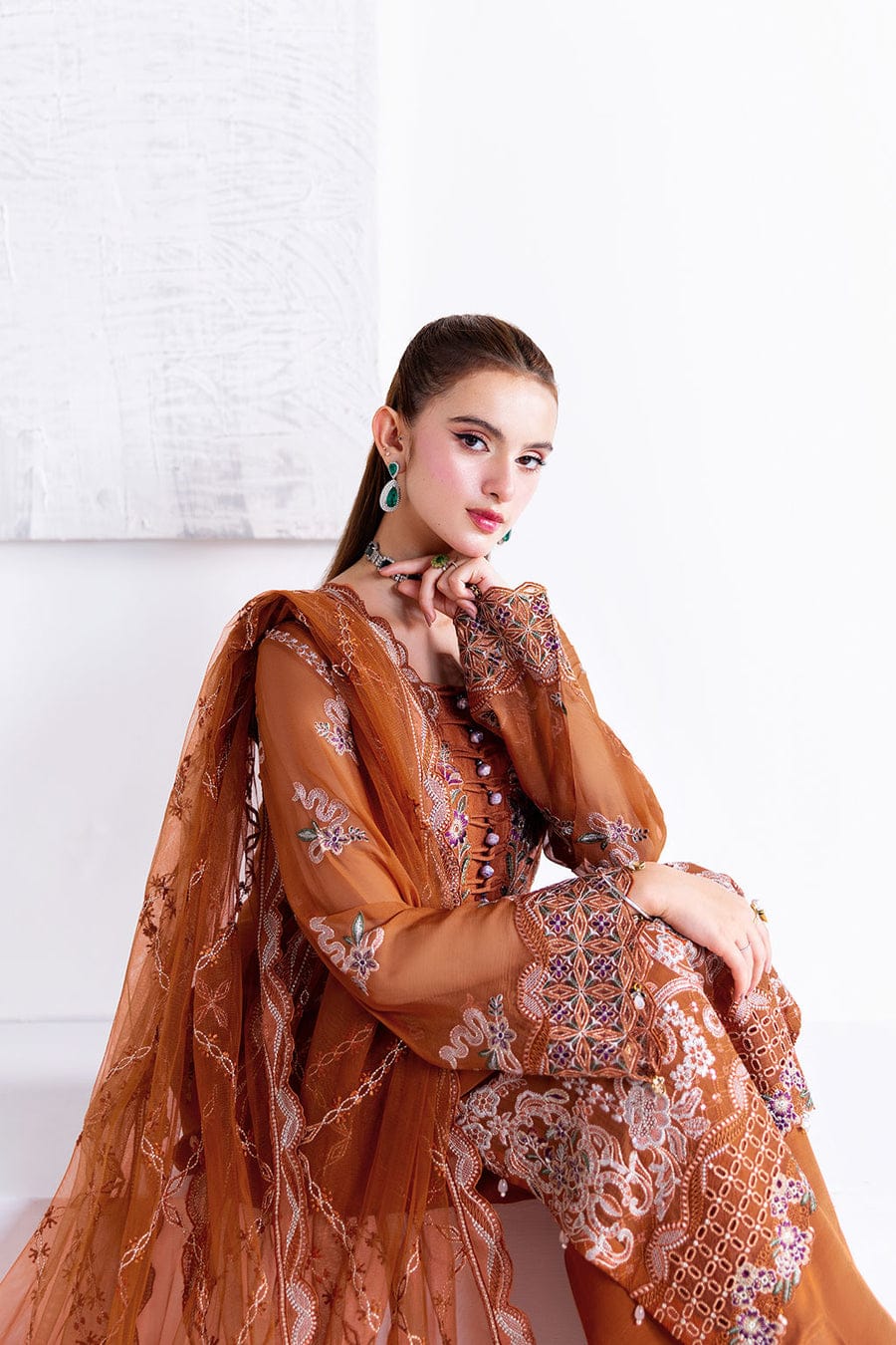 Ramsha Arzoo chifoon collection U-208