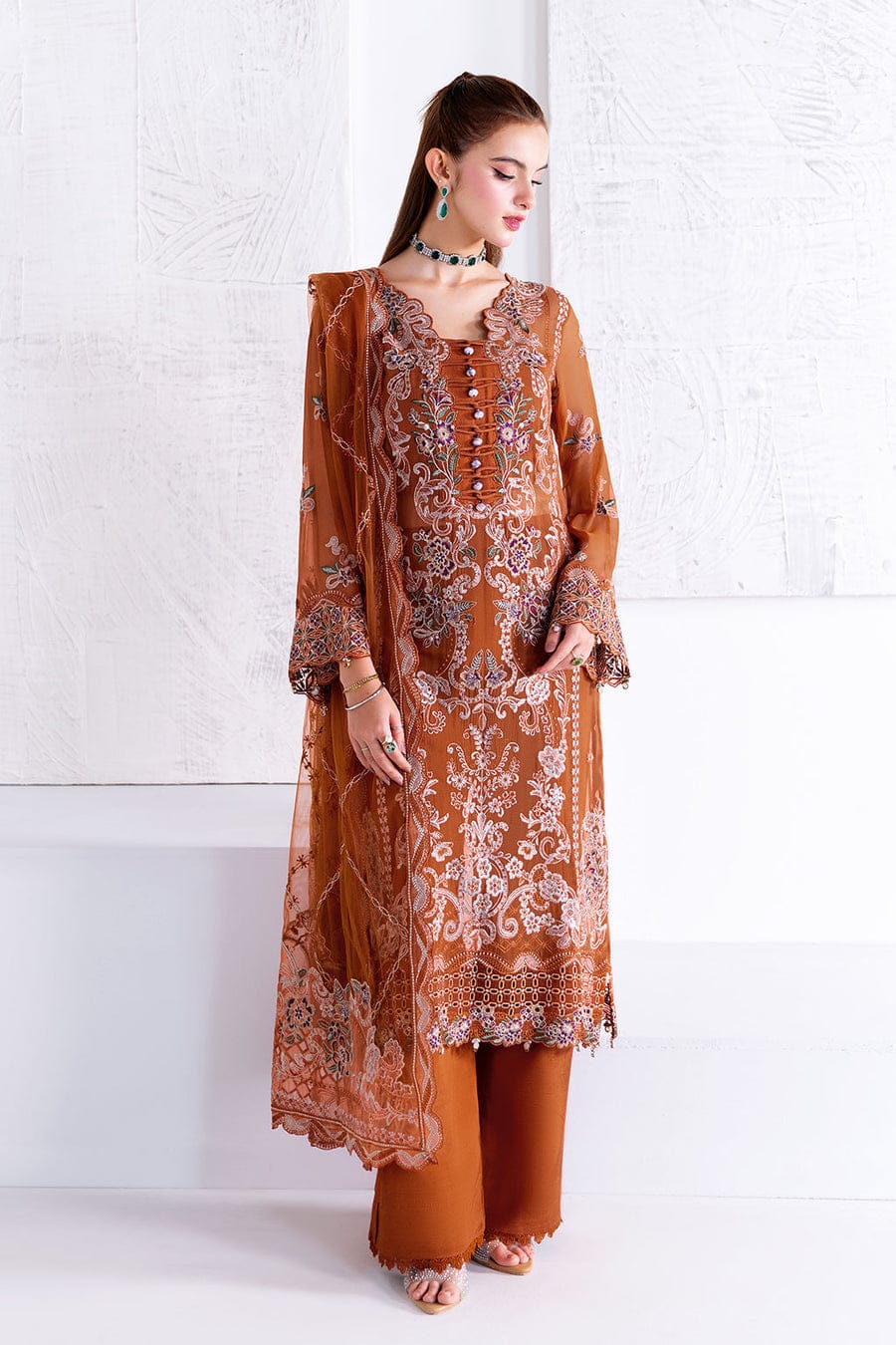 Ramsha Arzoo chifoon collection U-208