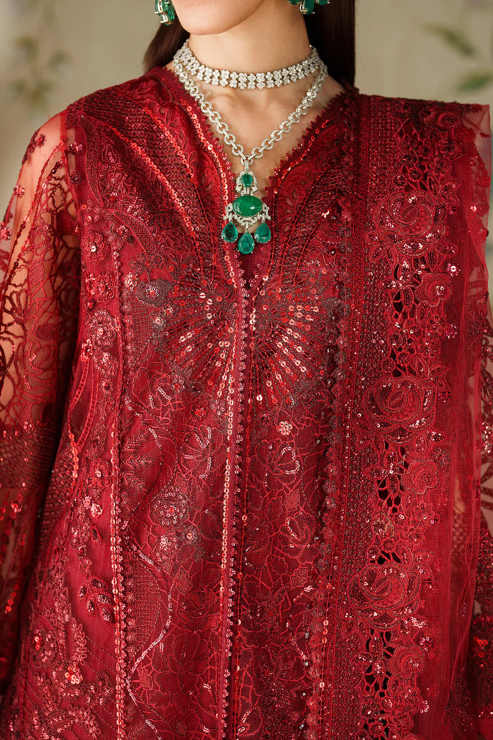 EMBROIDERED NET CH14-01