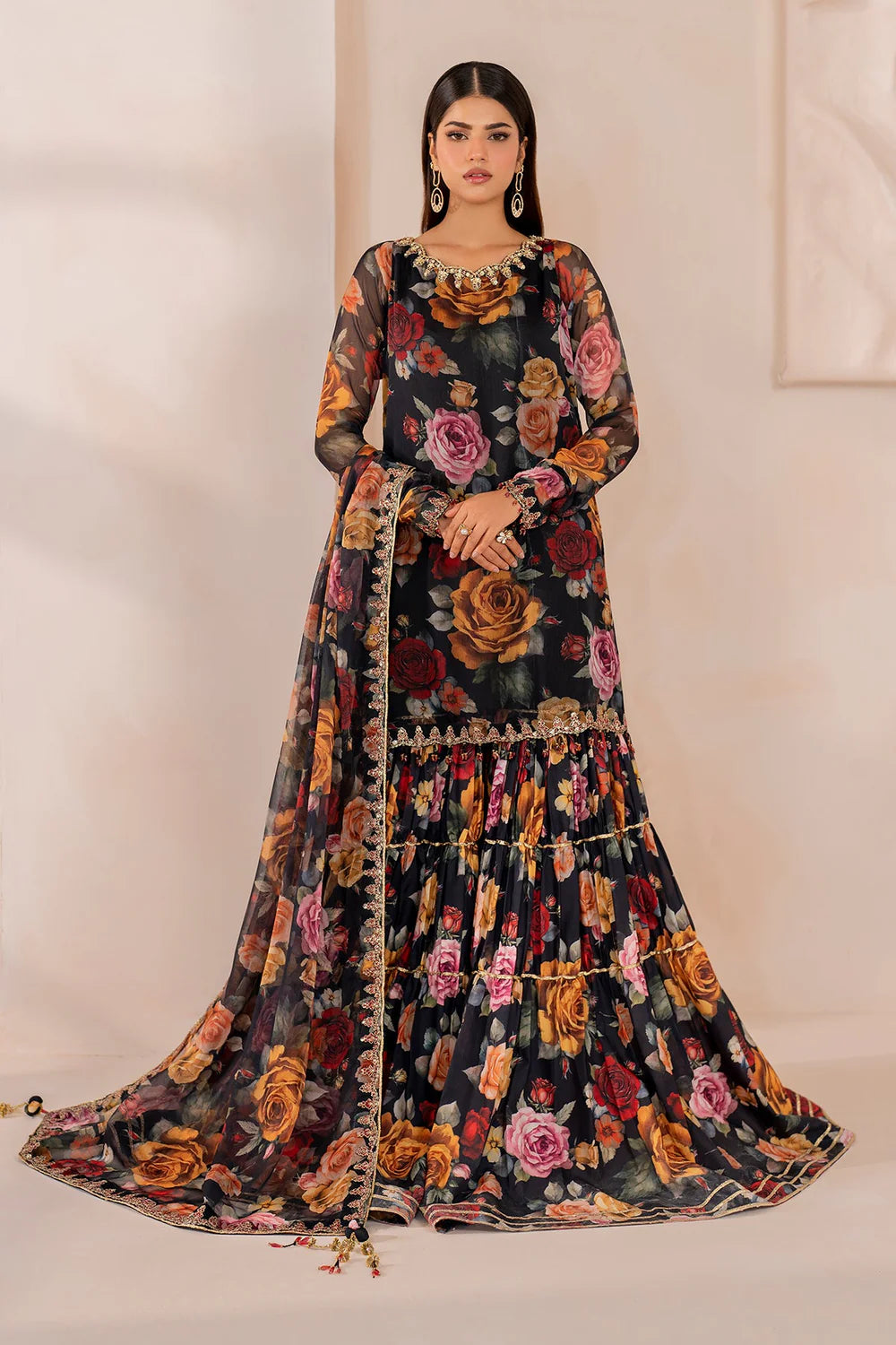 Baroque EMBROIDERED CHIFFON