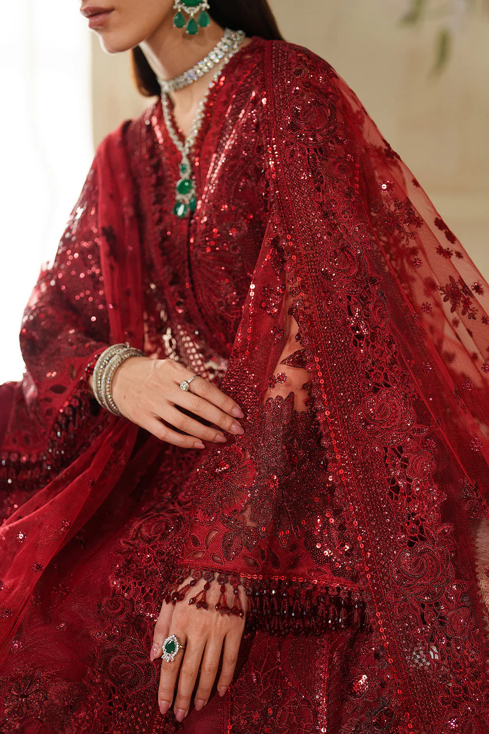 EMBROIDERED NET CH14-01