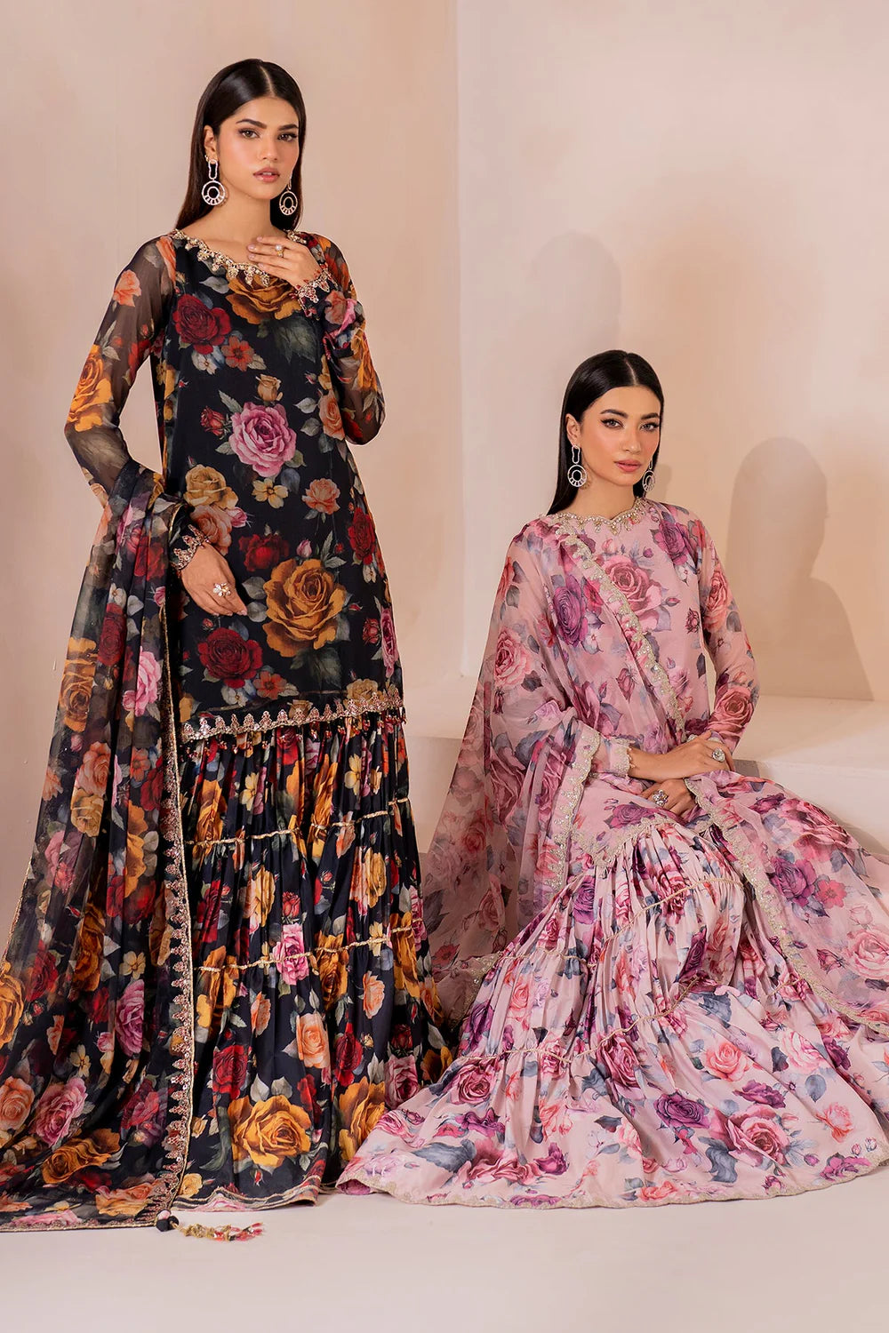 Baroque EMBROIDERED CHIFFON
