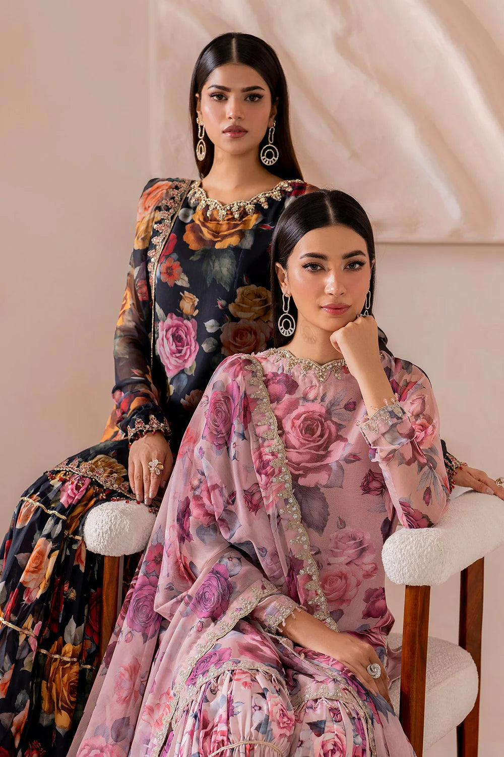 Baroque EMBROIDERED CHIFFON