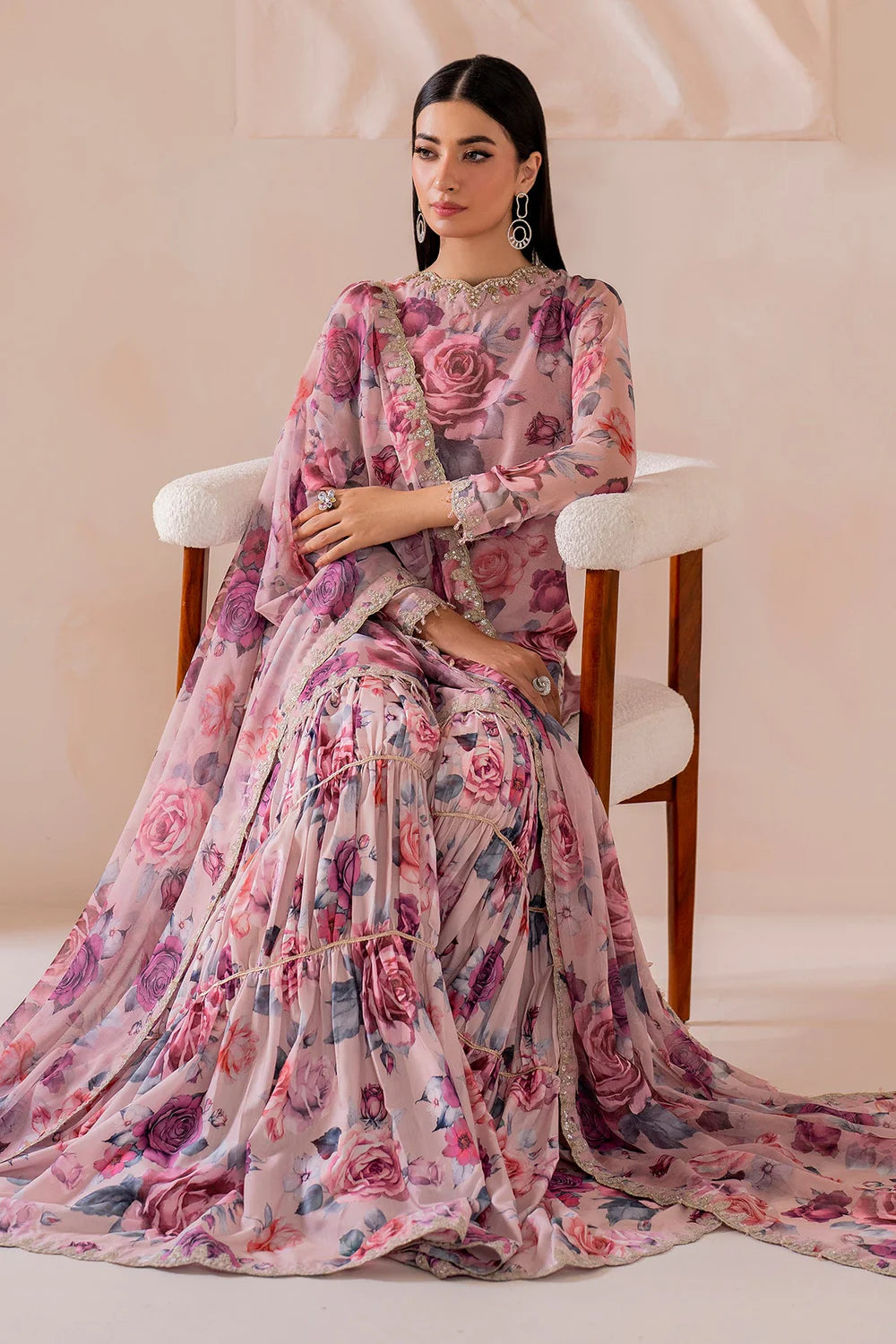 Baroque EMBROIDERED CHIFFON