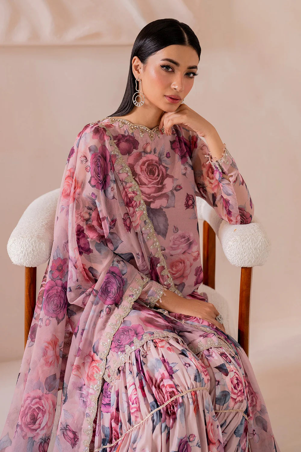 Baroque EMBROIDERED CHIFFON