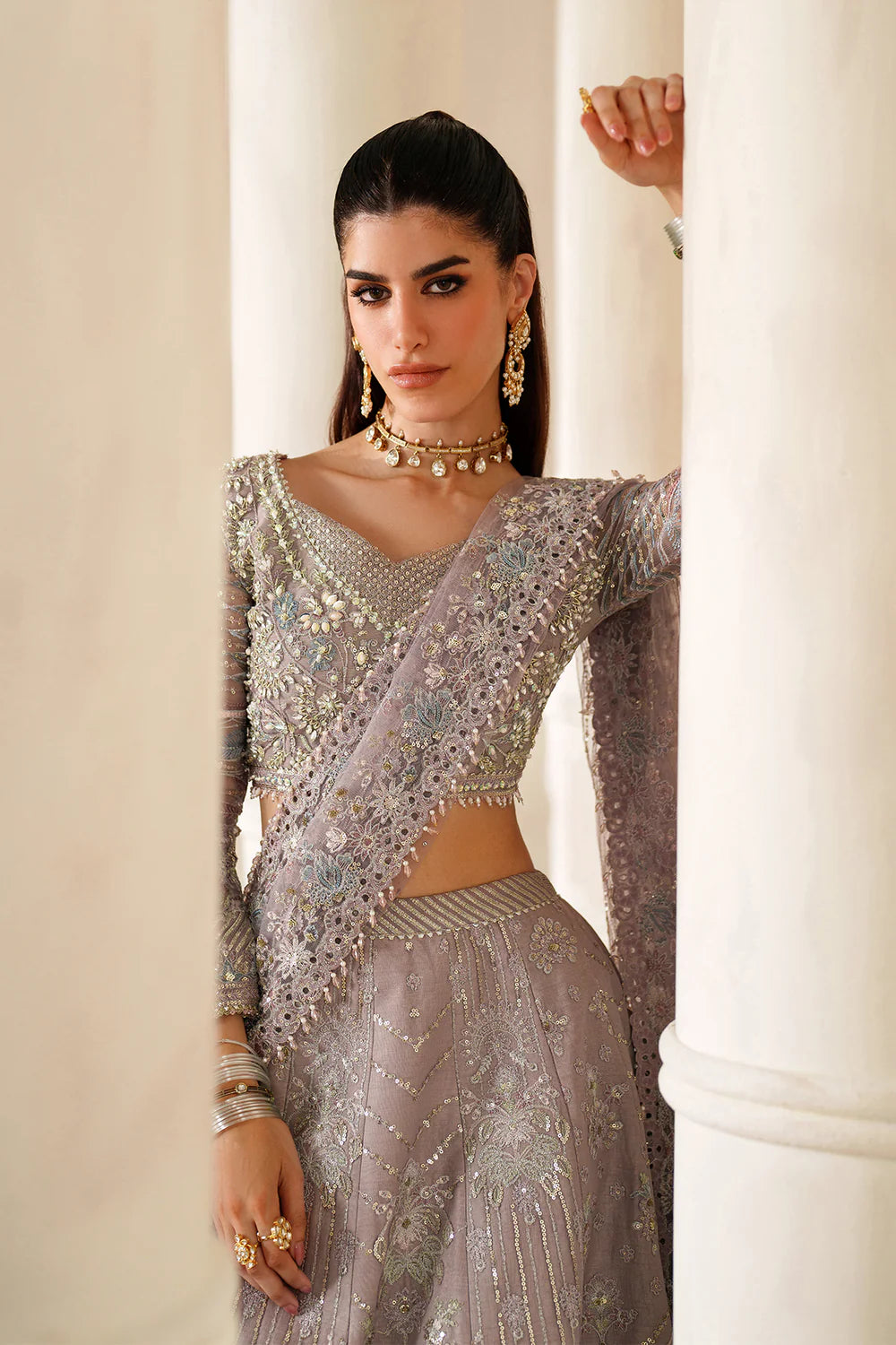 EMBROIDERED NET CH14-04