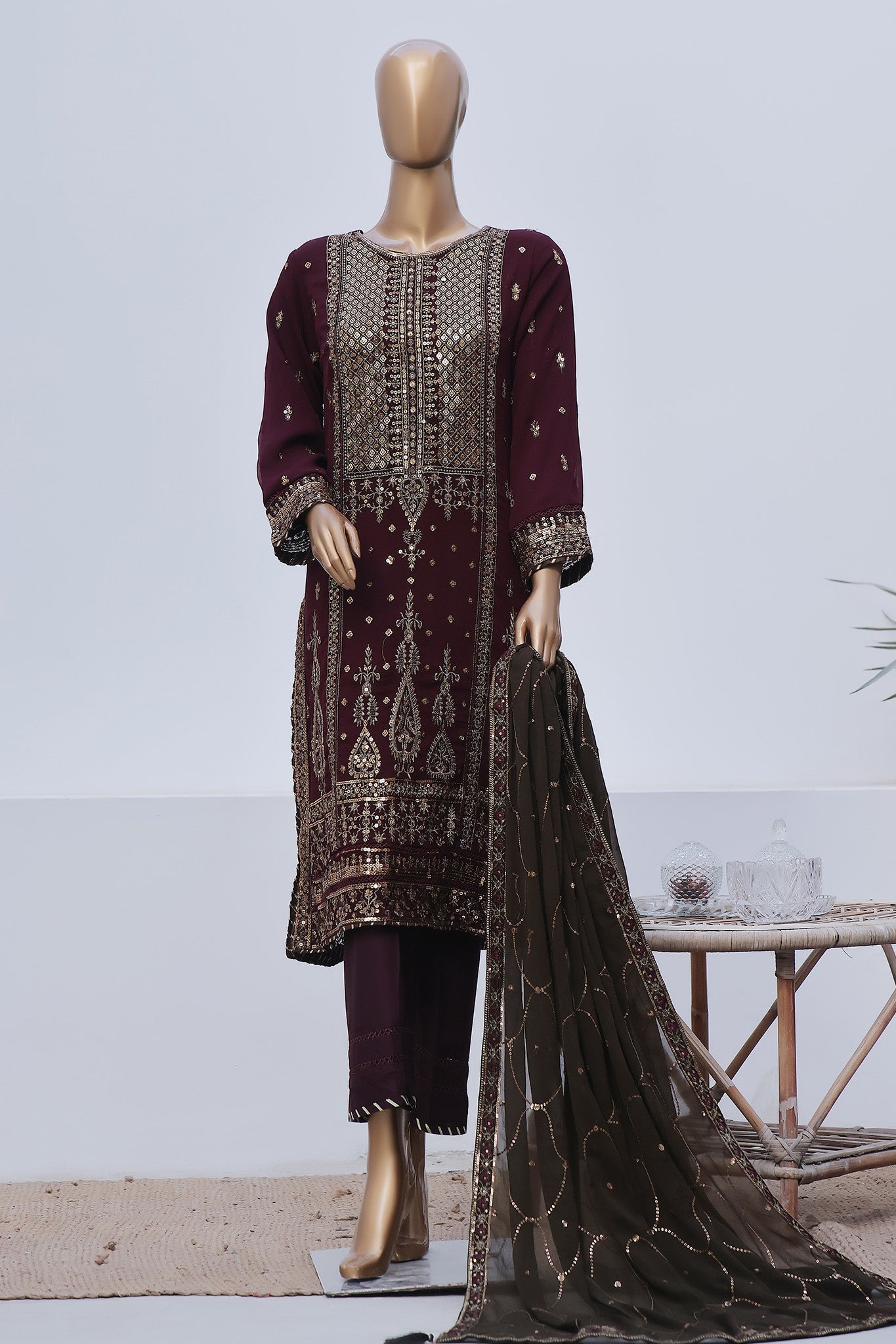 Sadabahar Afsanay Luxury Chiffon Collection Vol 09 - CF1