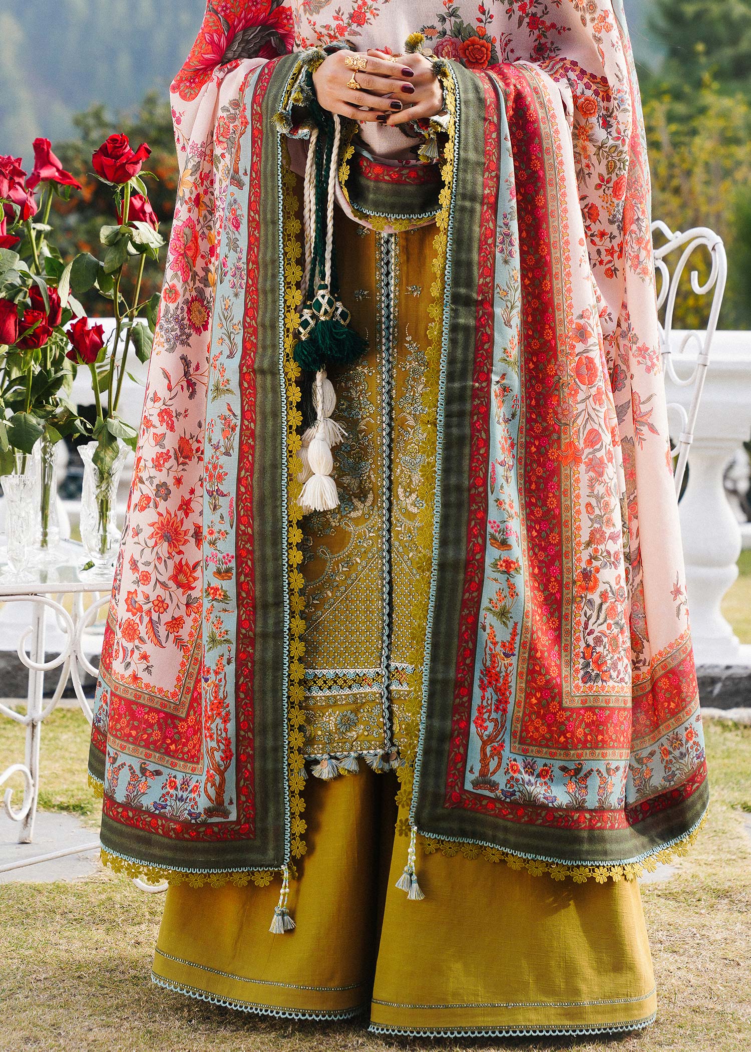 Winter Shawl'24 Collection - Hussain Rehar - Sehr