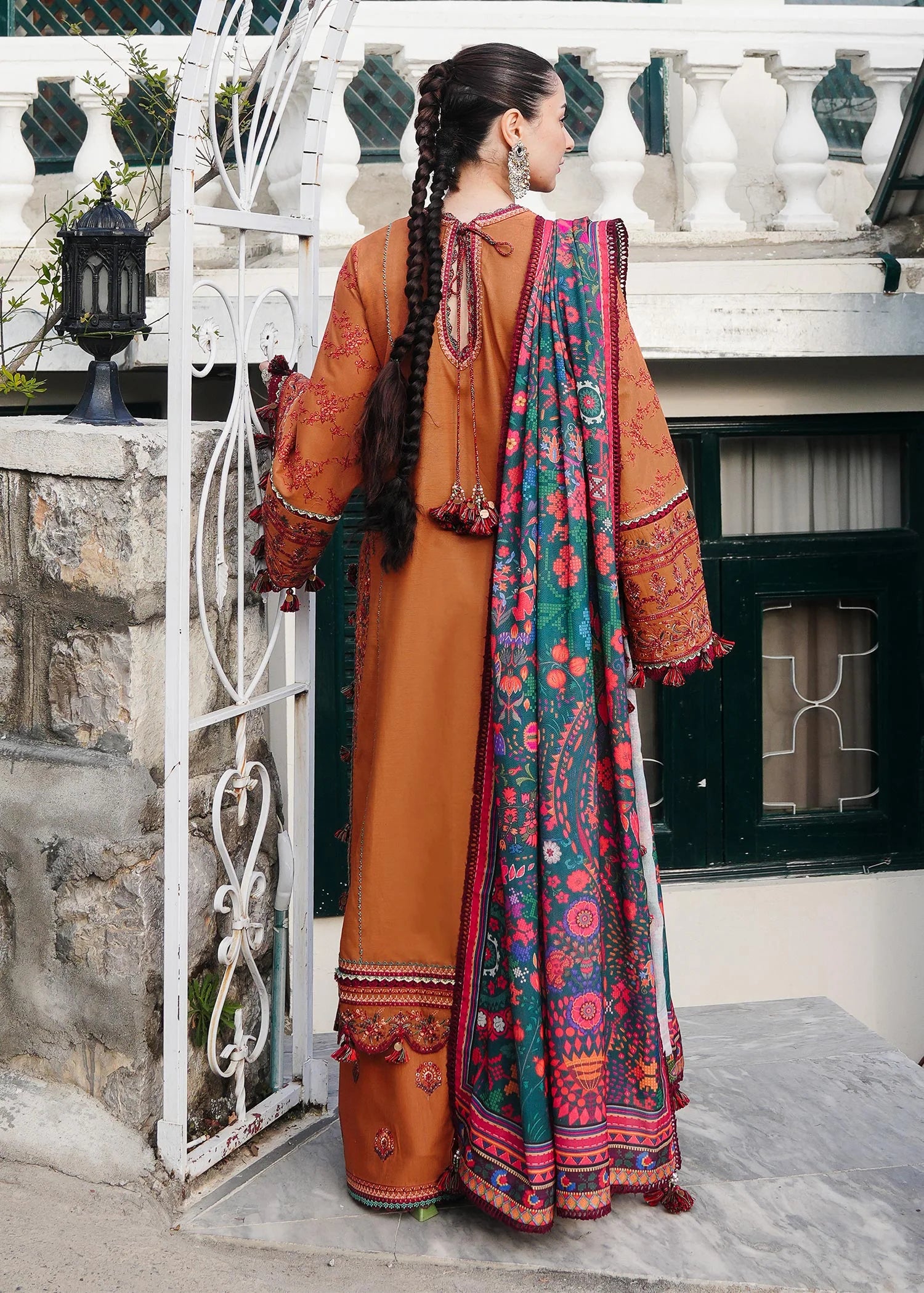 Winter Shawl'24 Collection - Hussain Rehar - Tamar