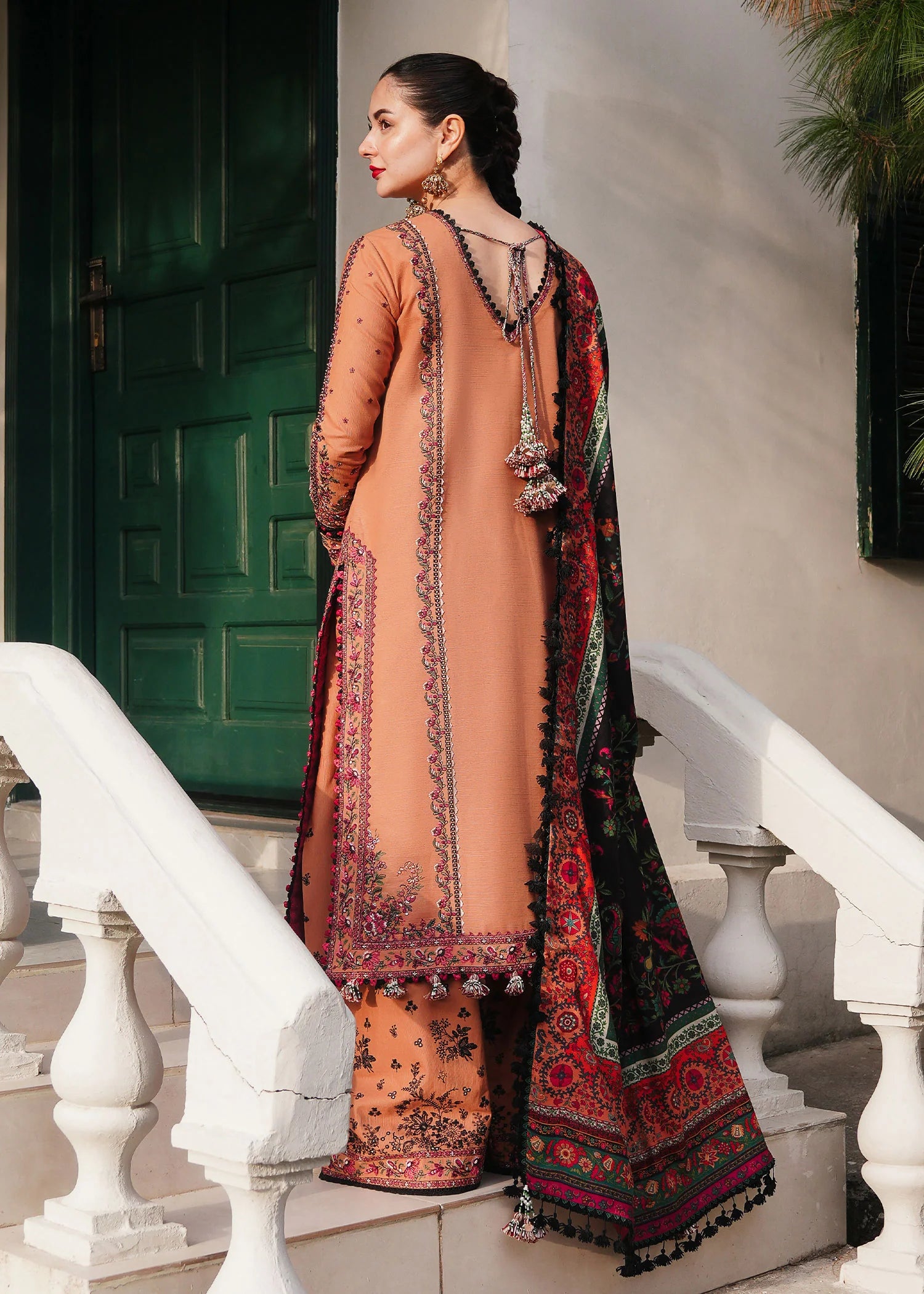 Winter Shawl'24 Collection - Hussain Rehar - Sahira