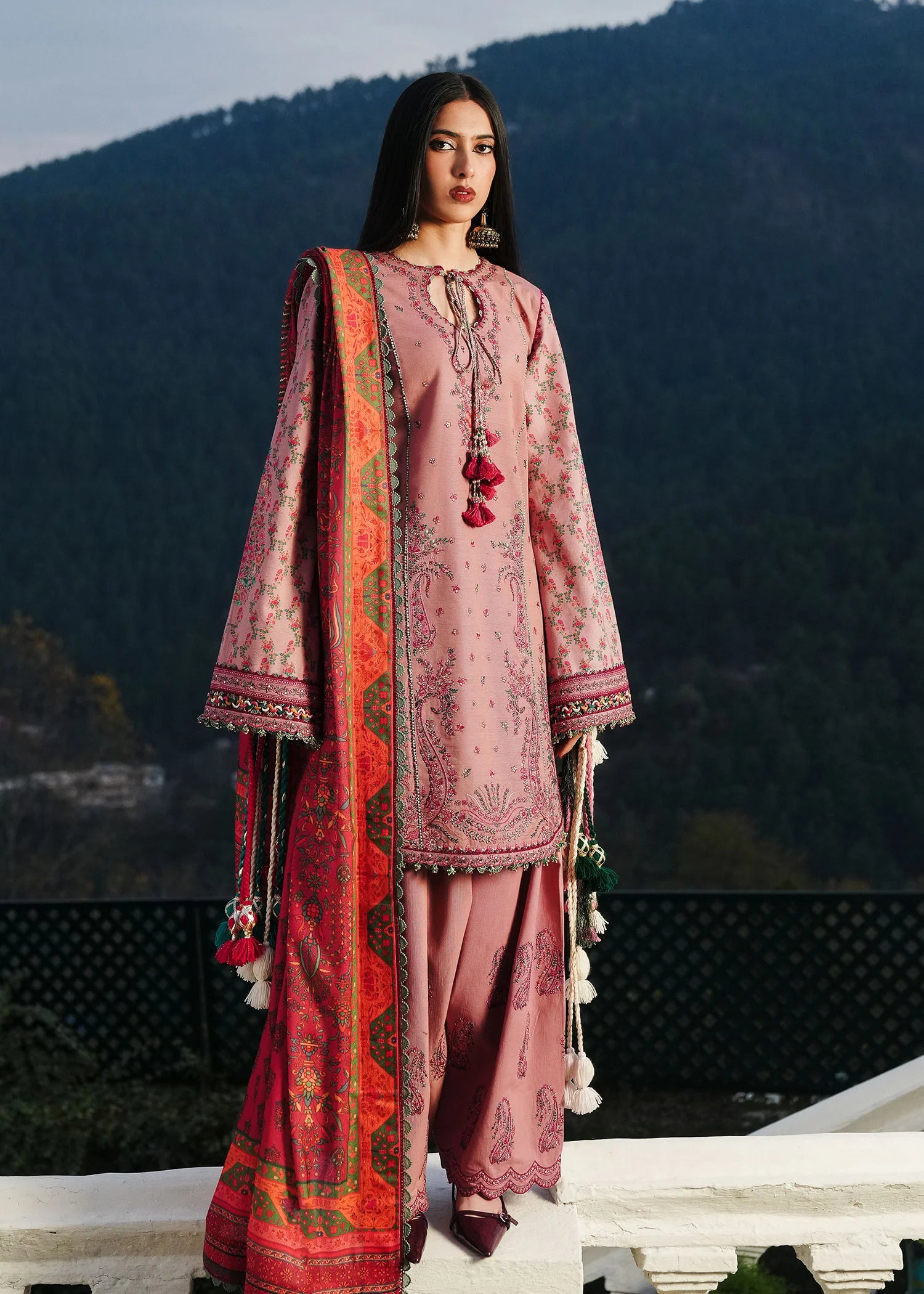 Winter Shawl'24 Collection - Hussain Rehar - Mehr