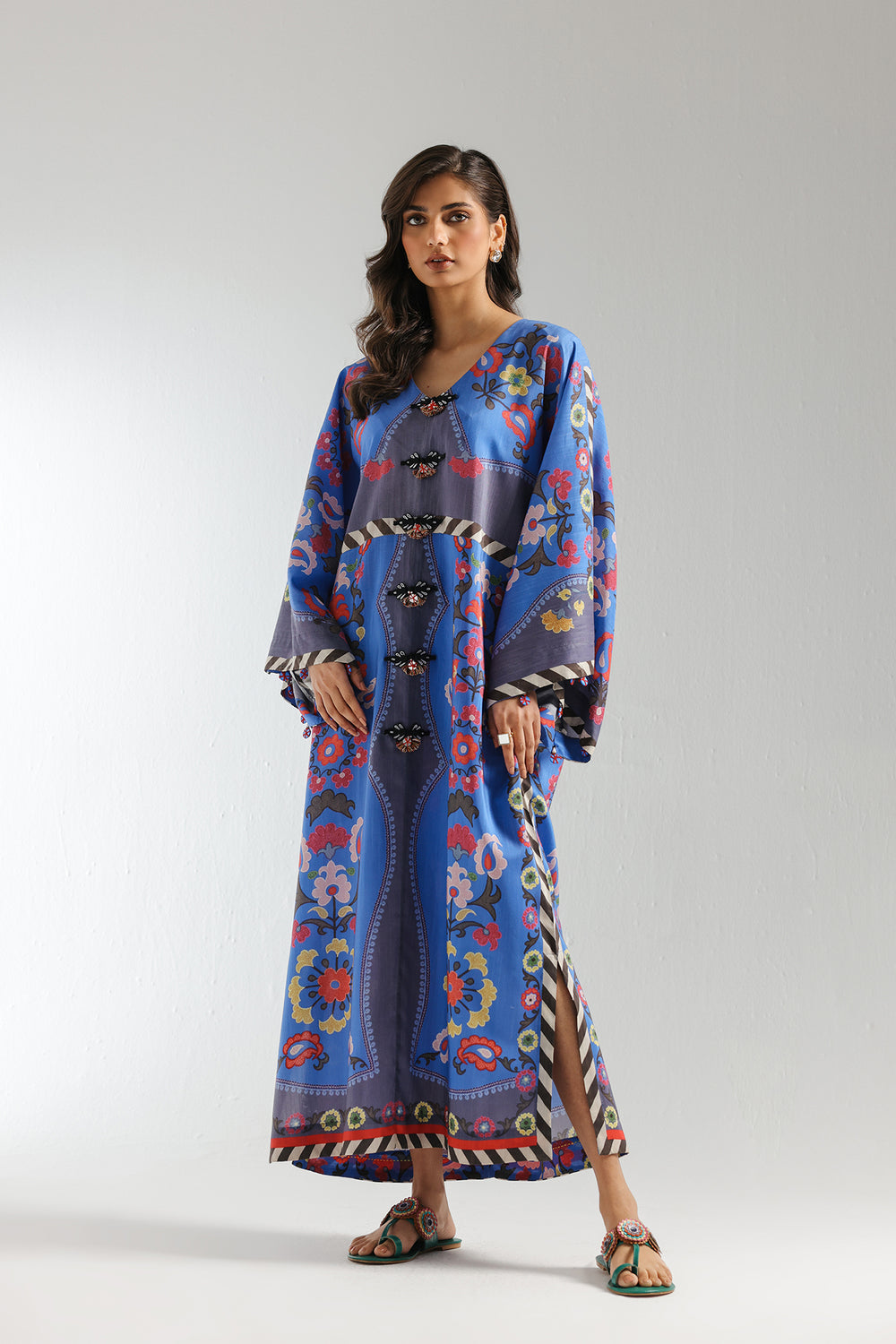 Ethnic Long Maxi Kaftan .