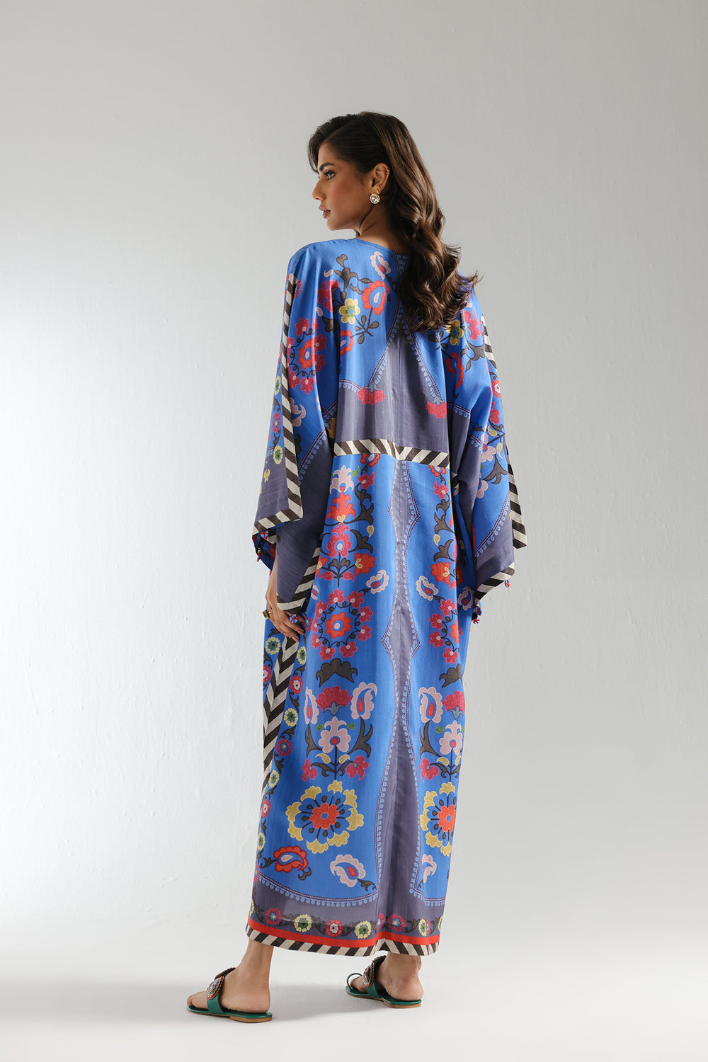Ethnic Long Maxi Kaftan .