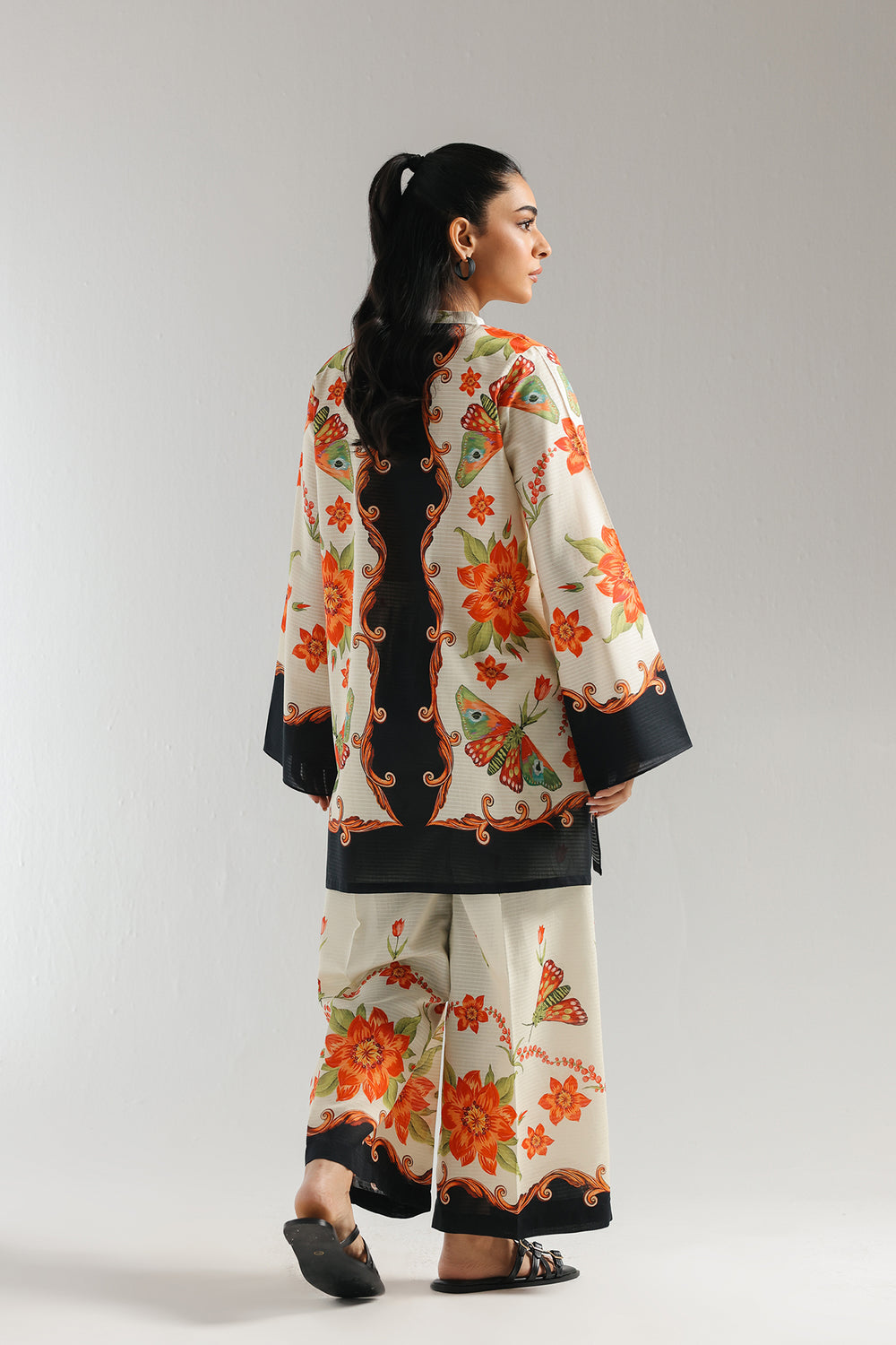 Ethnic Stitched Co order set .
