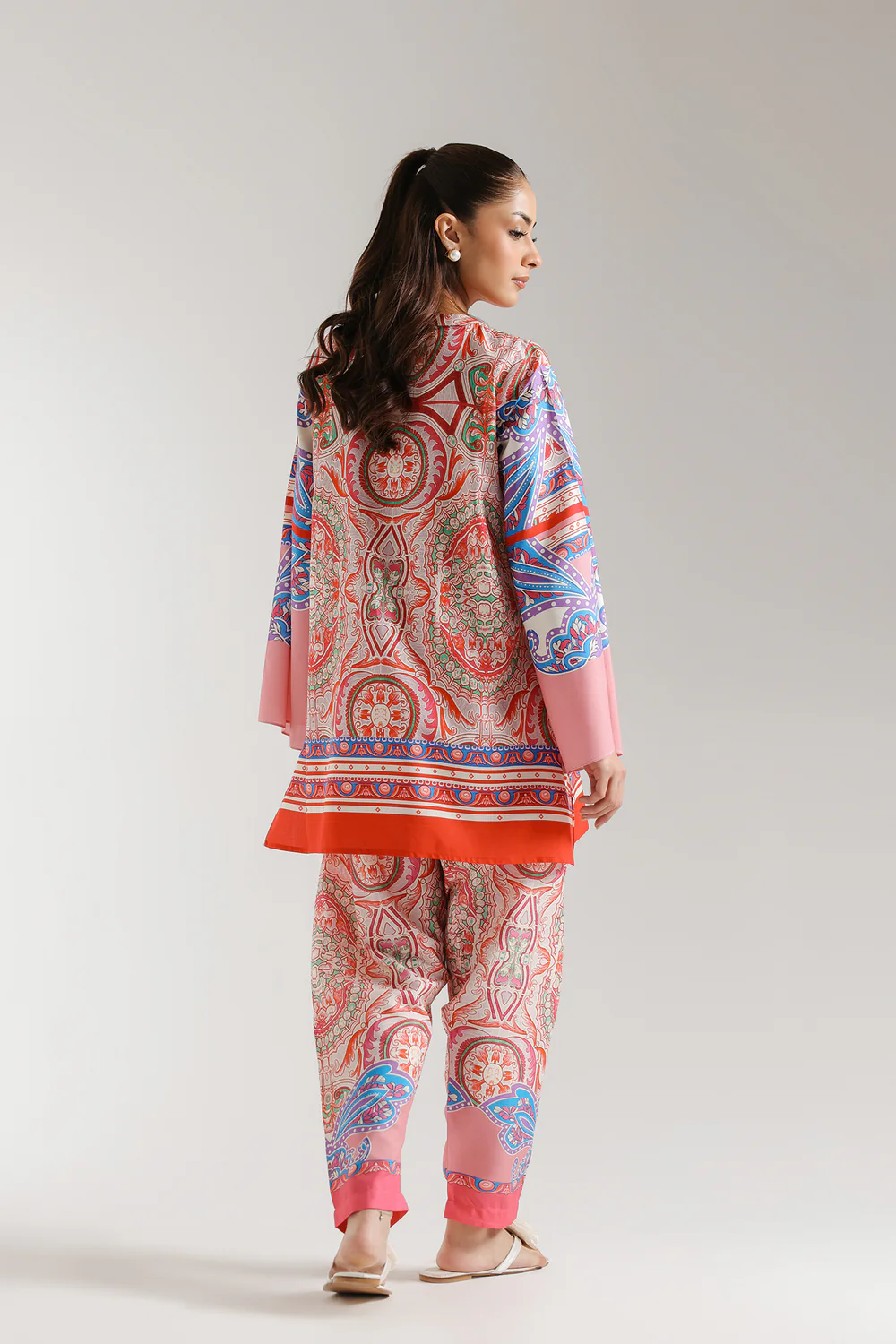 Ethnic Stitched Co order set