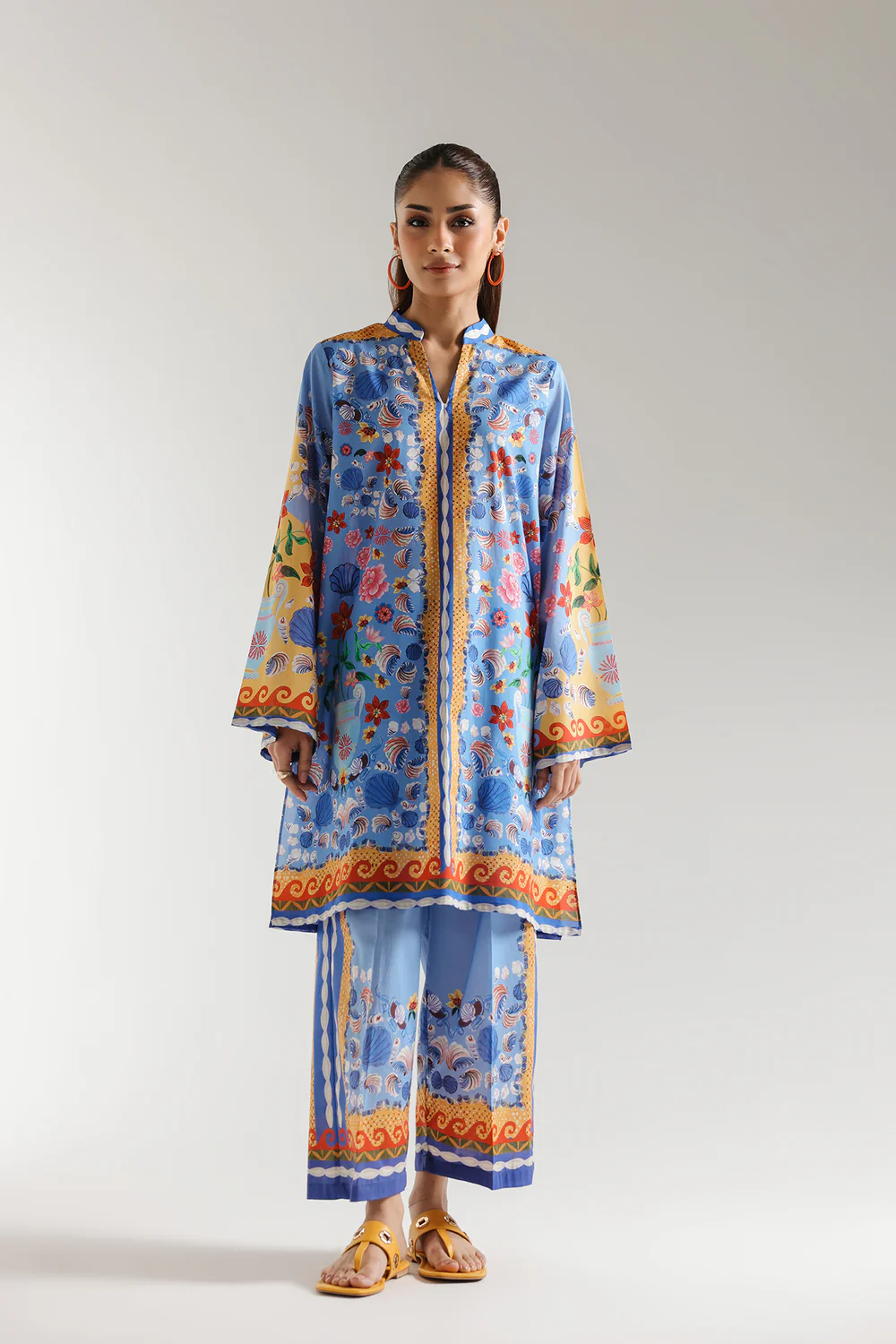 Ethnic Printed Co order set