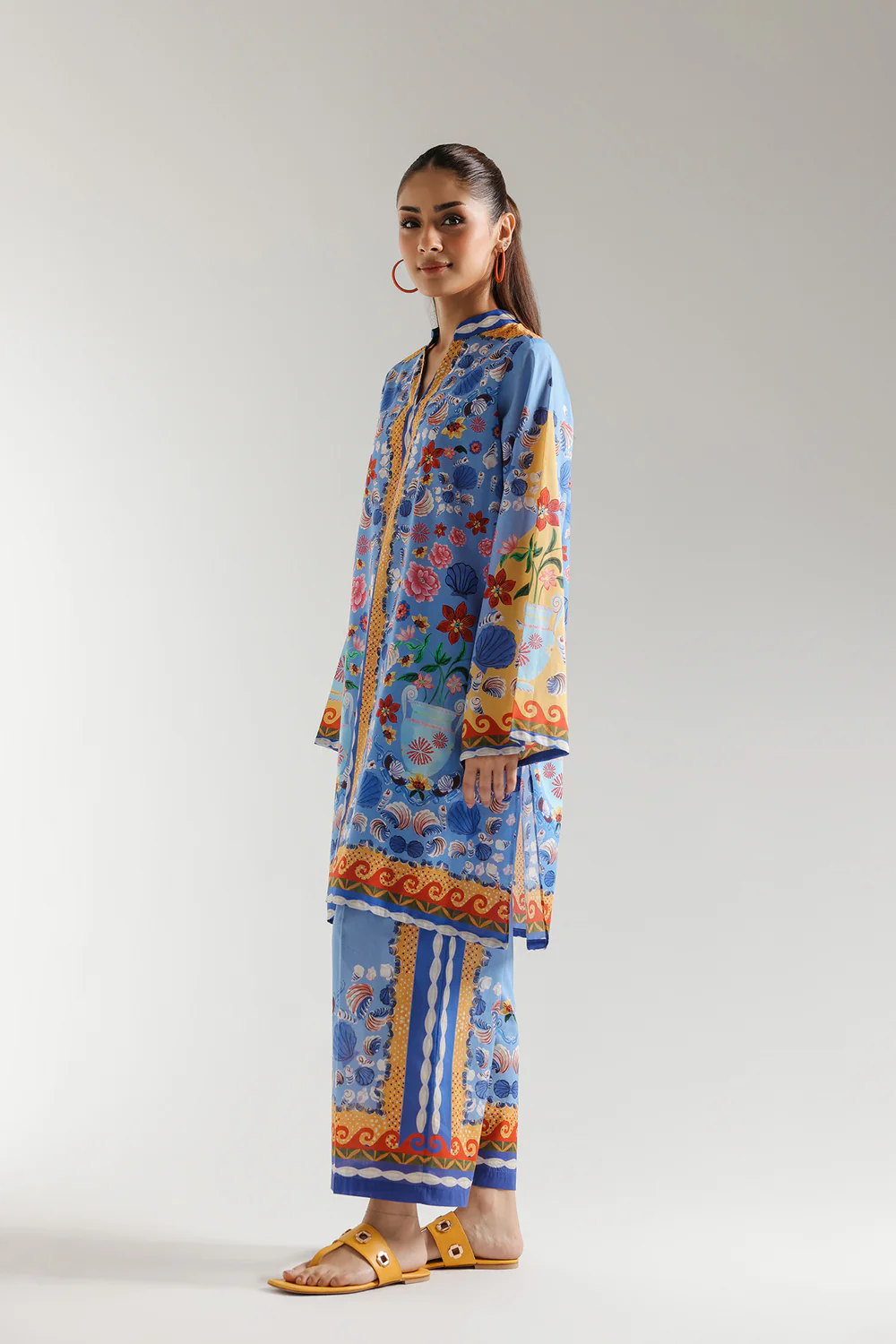 Ethnic Printed Co order set