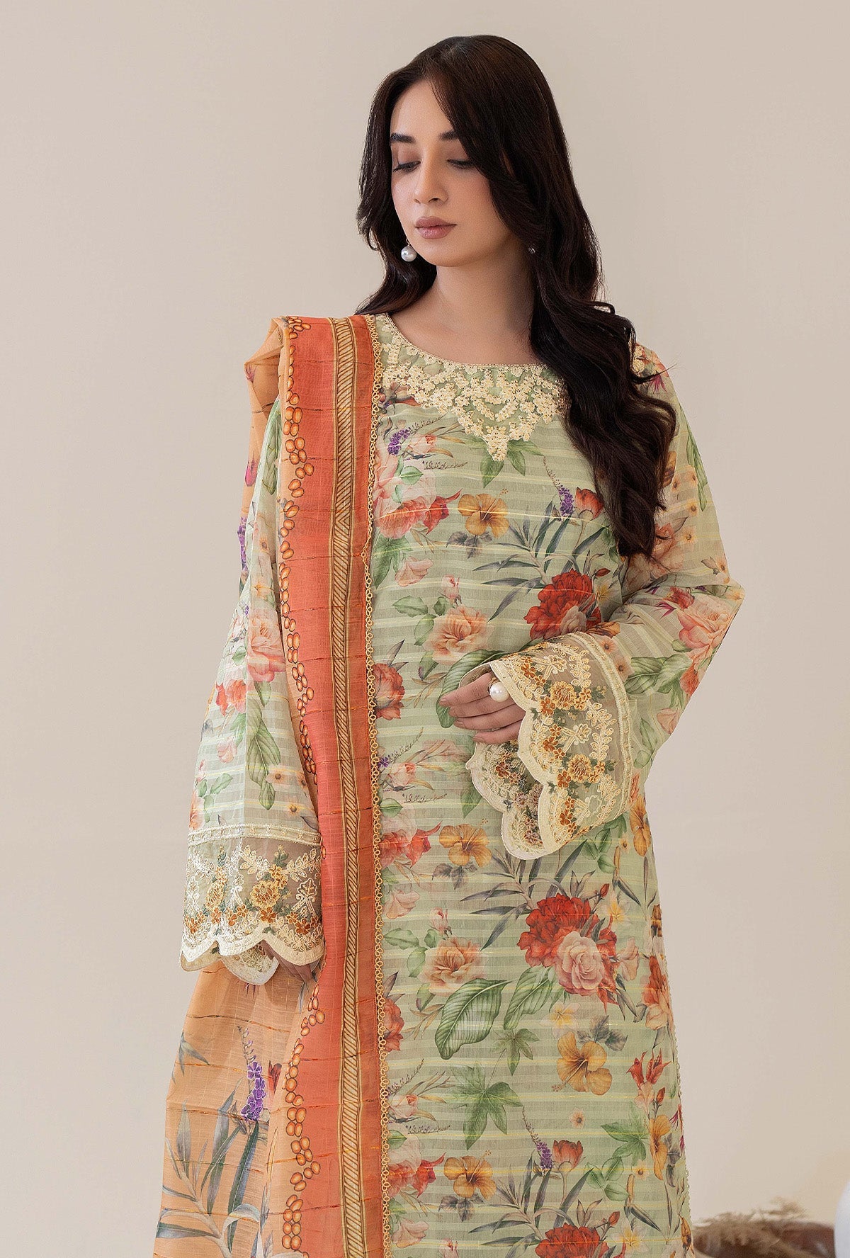 ADNAN Libies Stitched 3PC