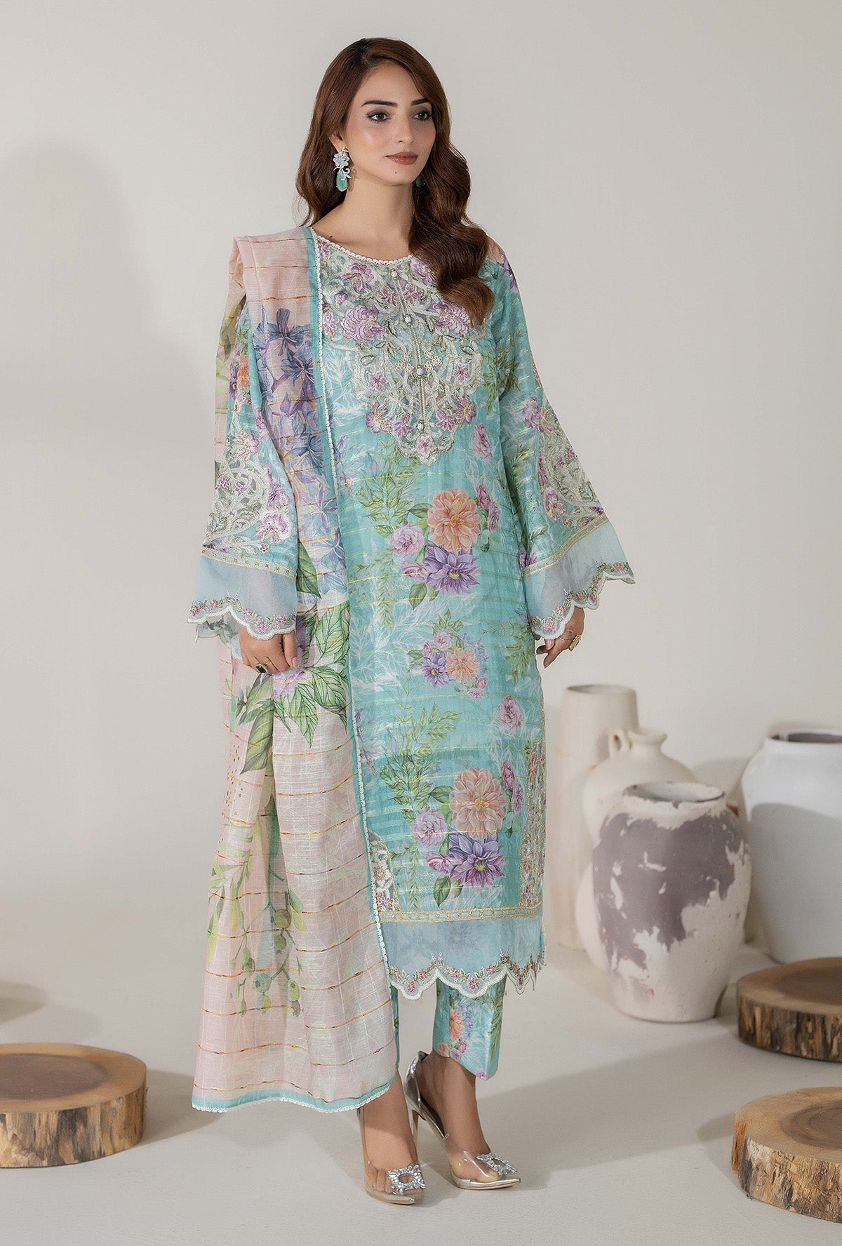 ADNAN Iibies Stitched 3PC