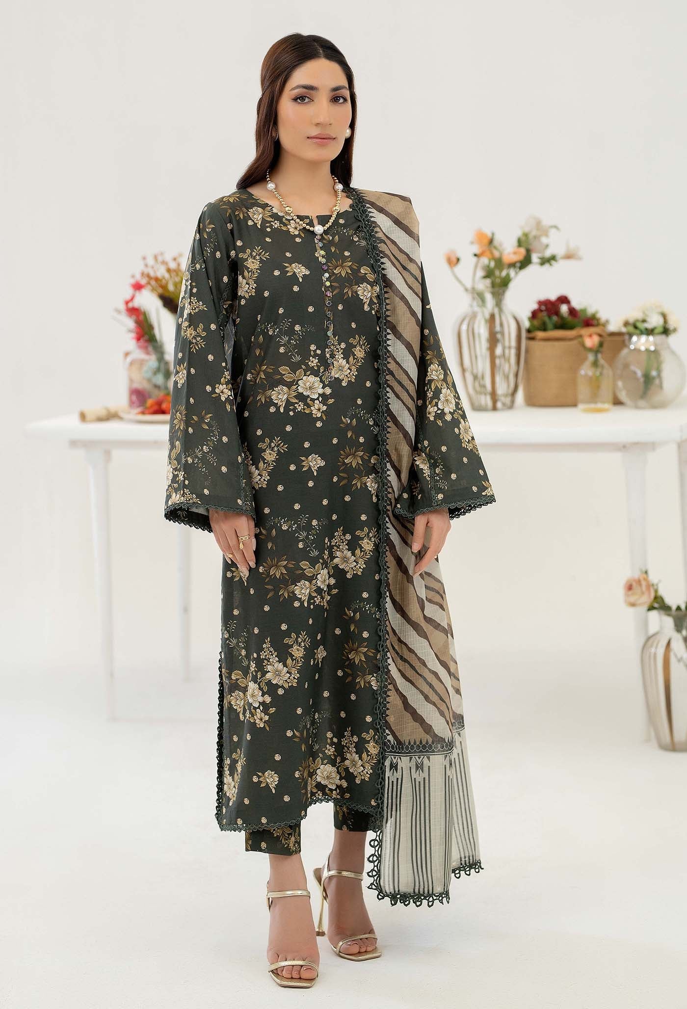 Adnan Libies Stitched 3 Pc